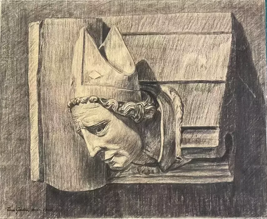 European School (XX)   Portrait Of The Saint photo 815.0