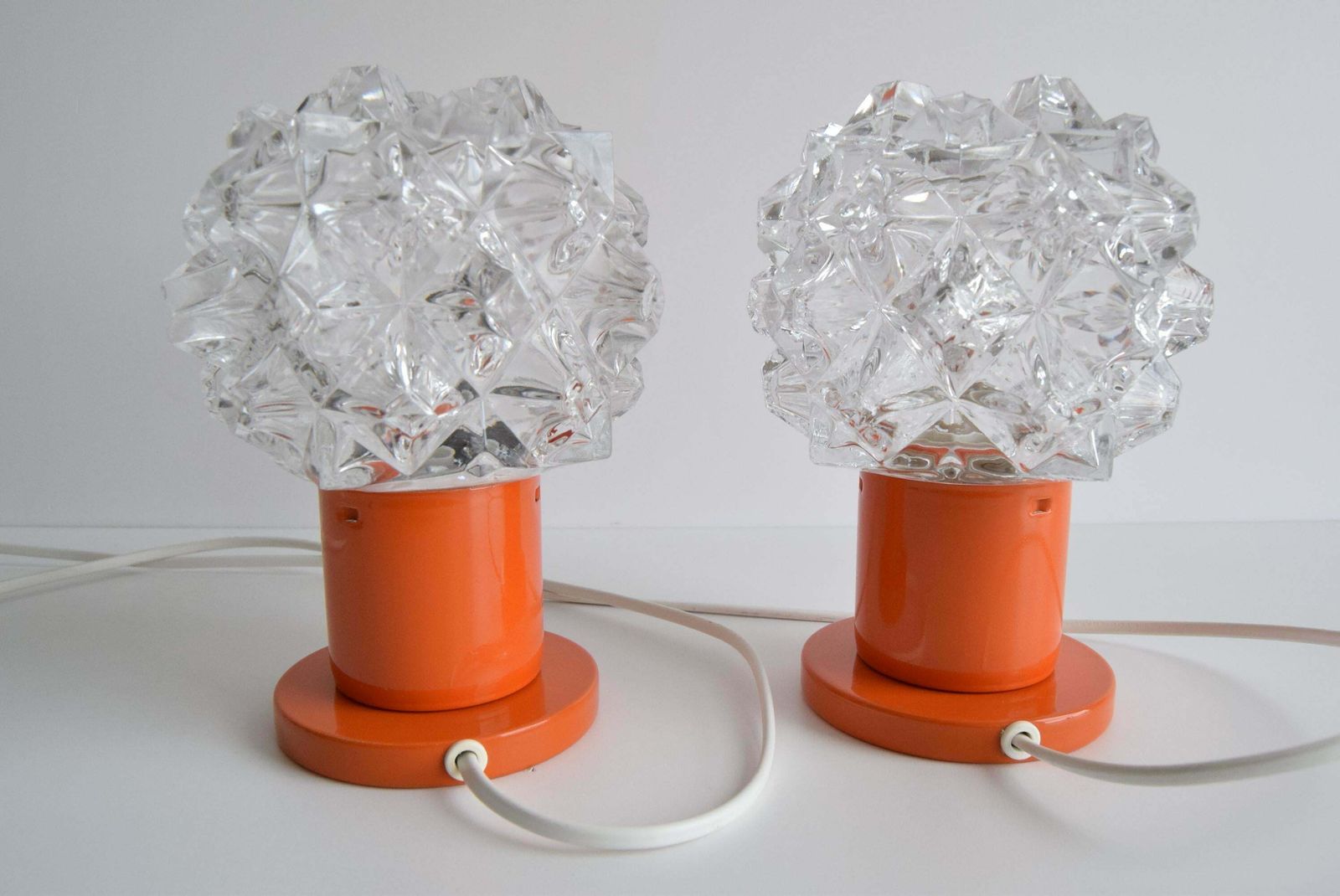 photo buy A Pair Of Table Or Wall Lamps From The Middle Of The Century/ Kamenický šenov