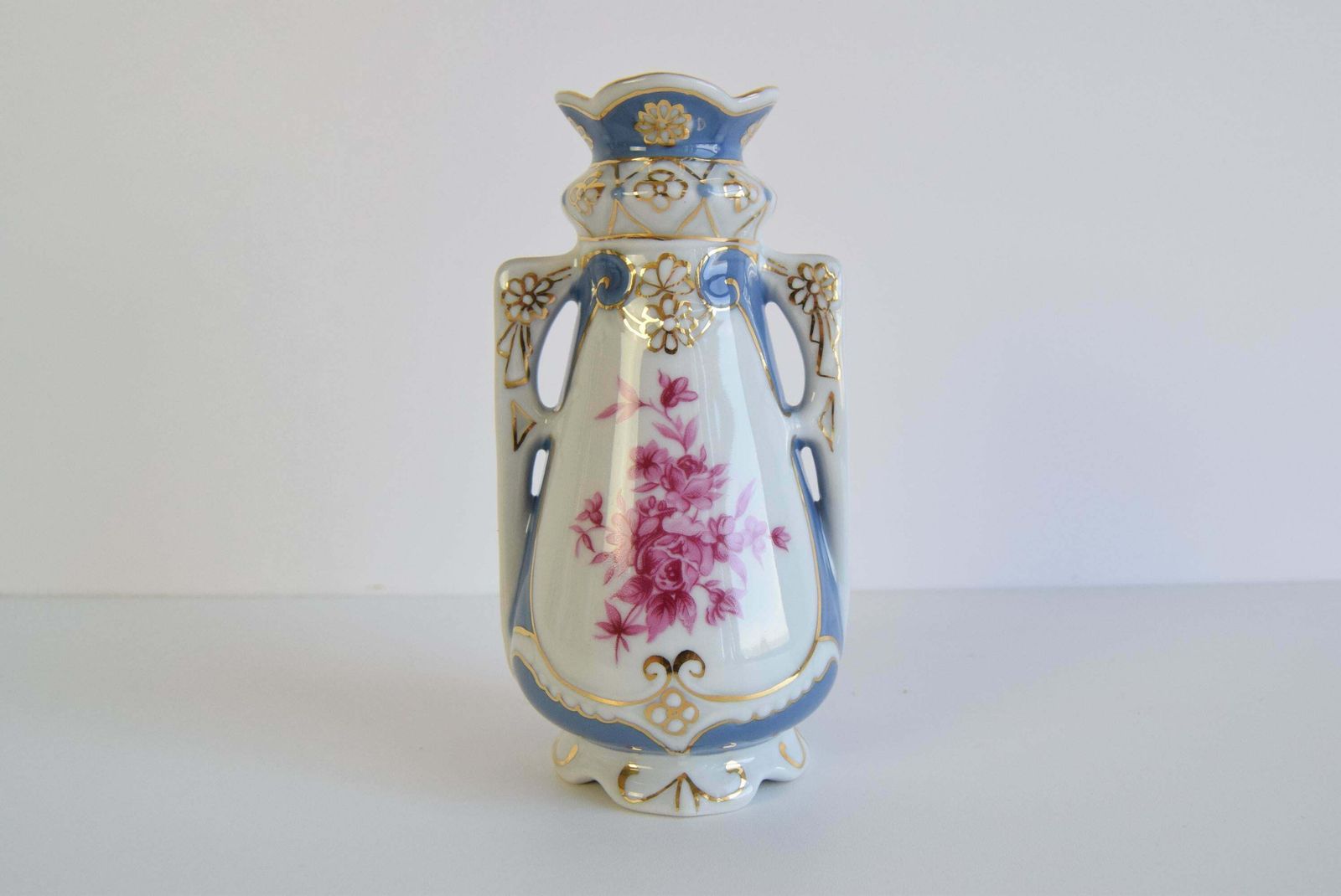 Porcelain Vase By Royal Dux, 1960's. photo furniture