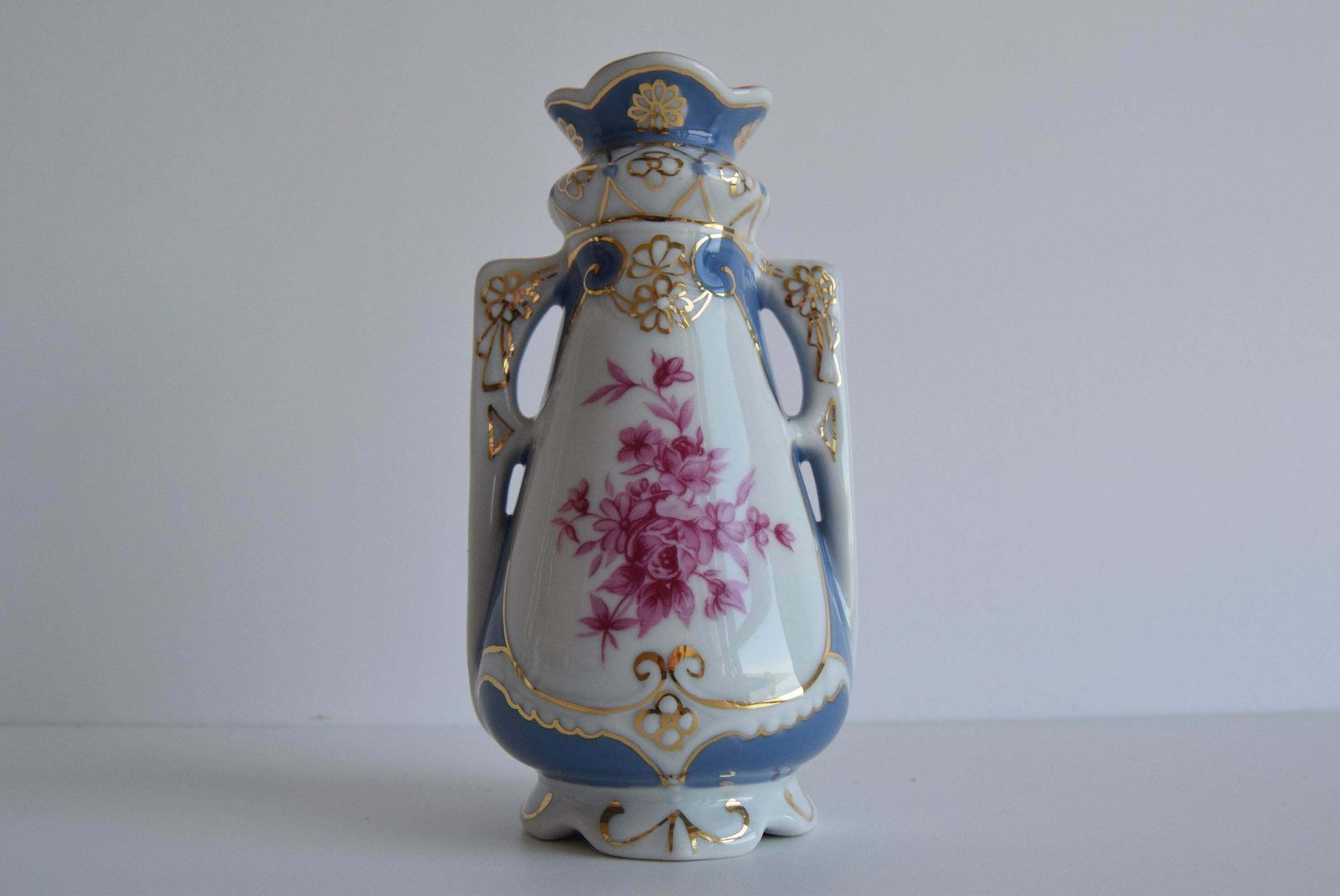 Porcelain Vase By Royal Dux, 1960's. photo Home Decor