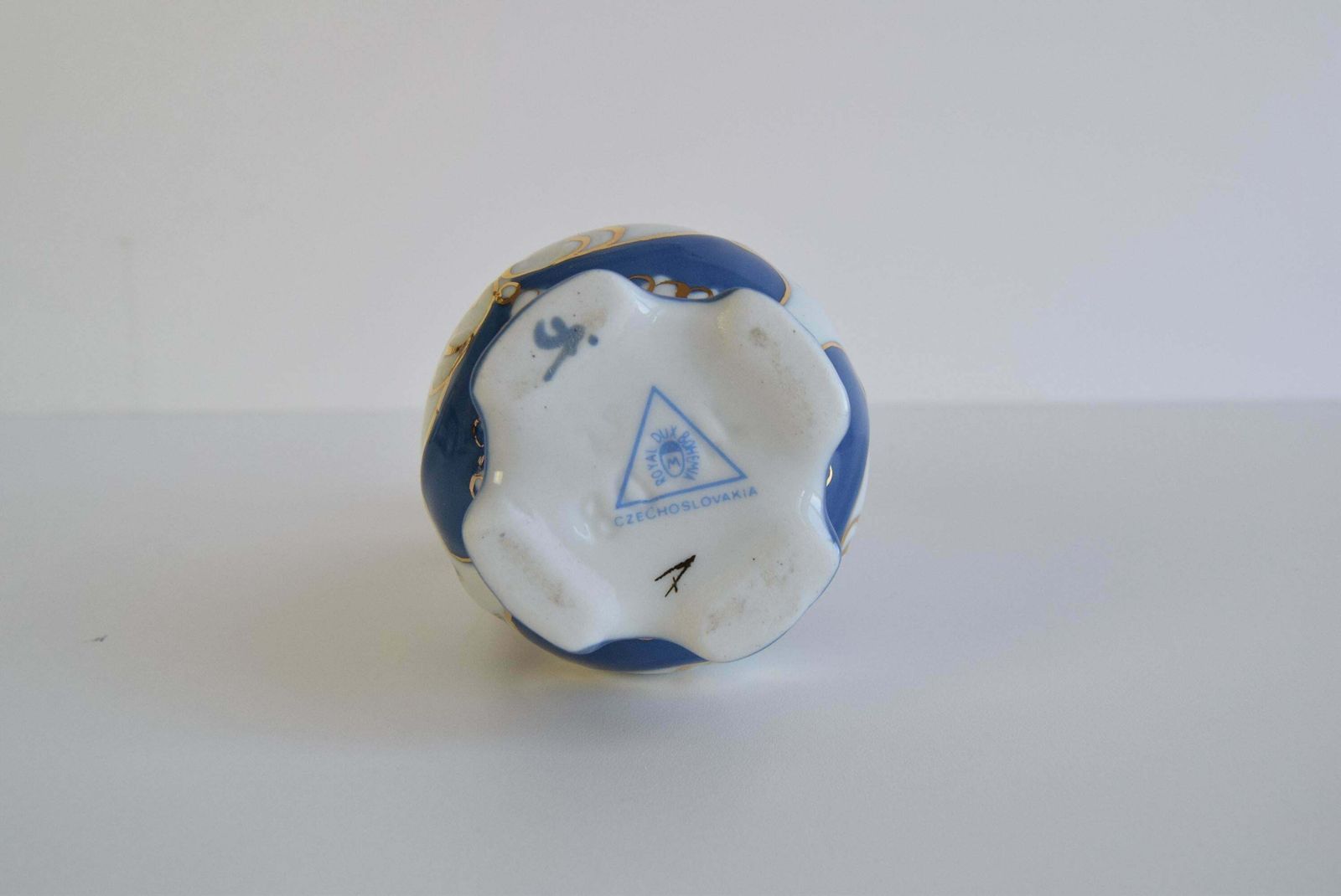 photo for sale Porcelain Vase By Royal Dux, 1960's.