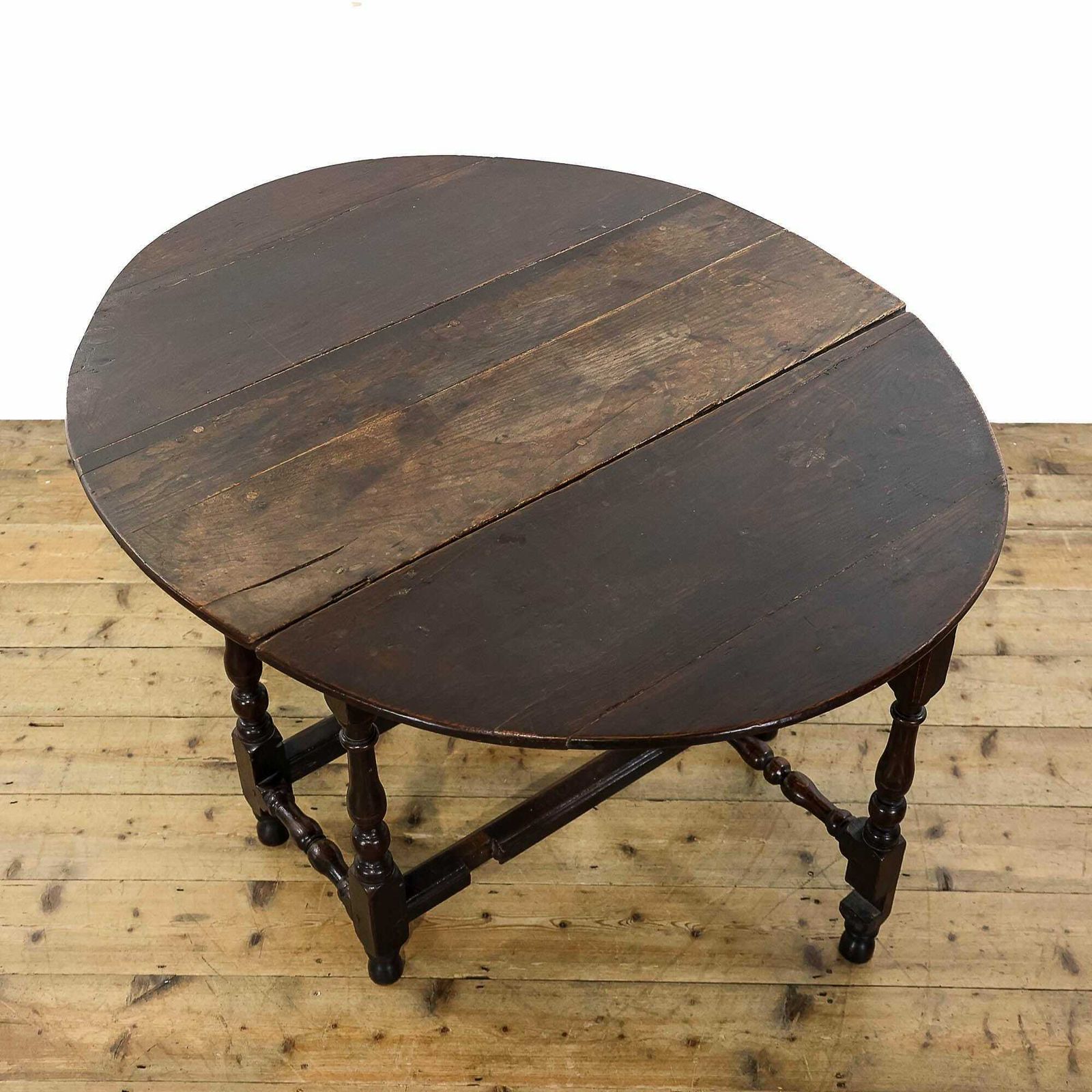 18th Century Antique Oak Gate Leg Table | Drop Leaf Table | Antique Oak Extending Table | Console Table photo 450.0