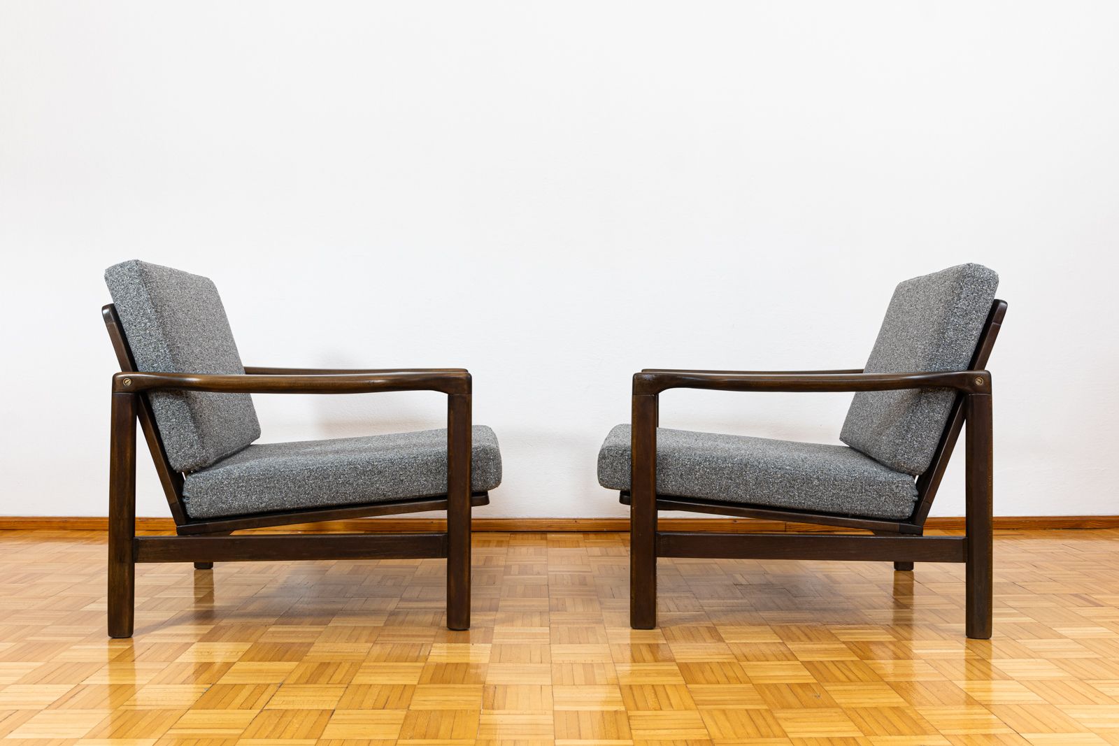Mid Century Armchair B7522 By Zenon Bączyk, Poland, 1960's photo for sale