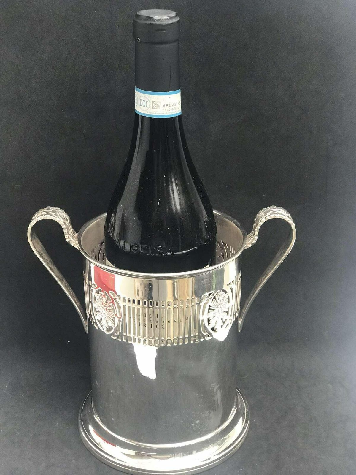 Ice Bucket English Victorian Edwardian Silver Plated Bar Cart Decor Christmas Table Wine Holder Wedding Gift English Bar Table Decor photo buy