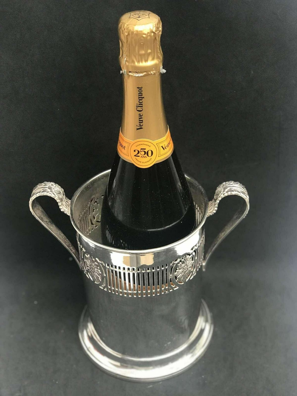photo furniture Ice Bucket English Victorian Edwardian Silver Plated Bar Cart Decor Christmas Table Wine Holder Wedding Gift English Bar Table Decor