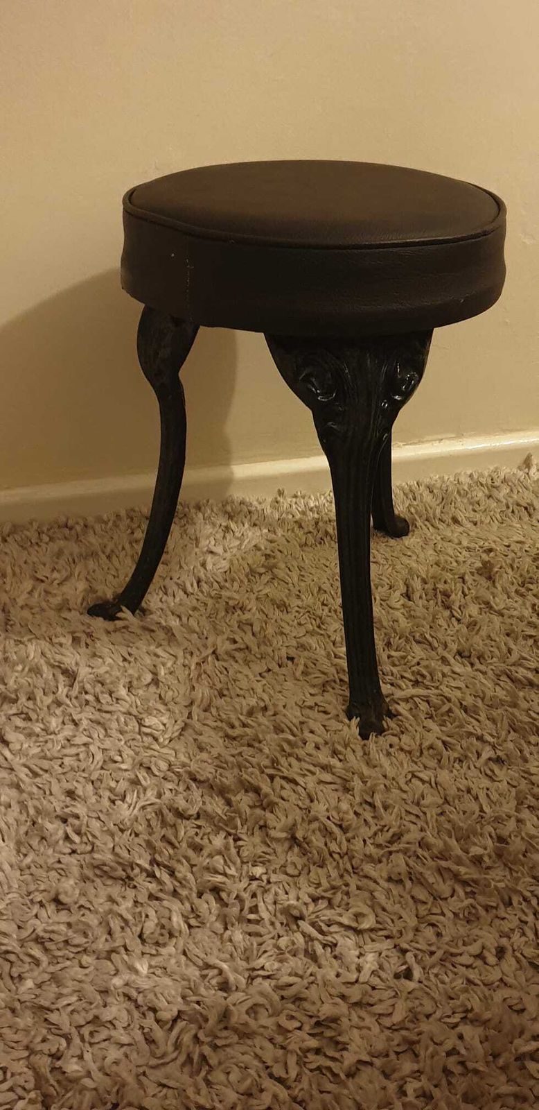 Antique Britannia Table, English, Cast Iron, Beech, Garden, Outdoor photo vinterior