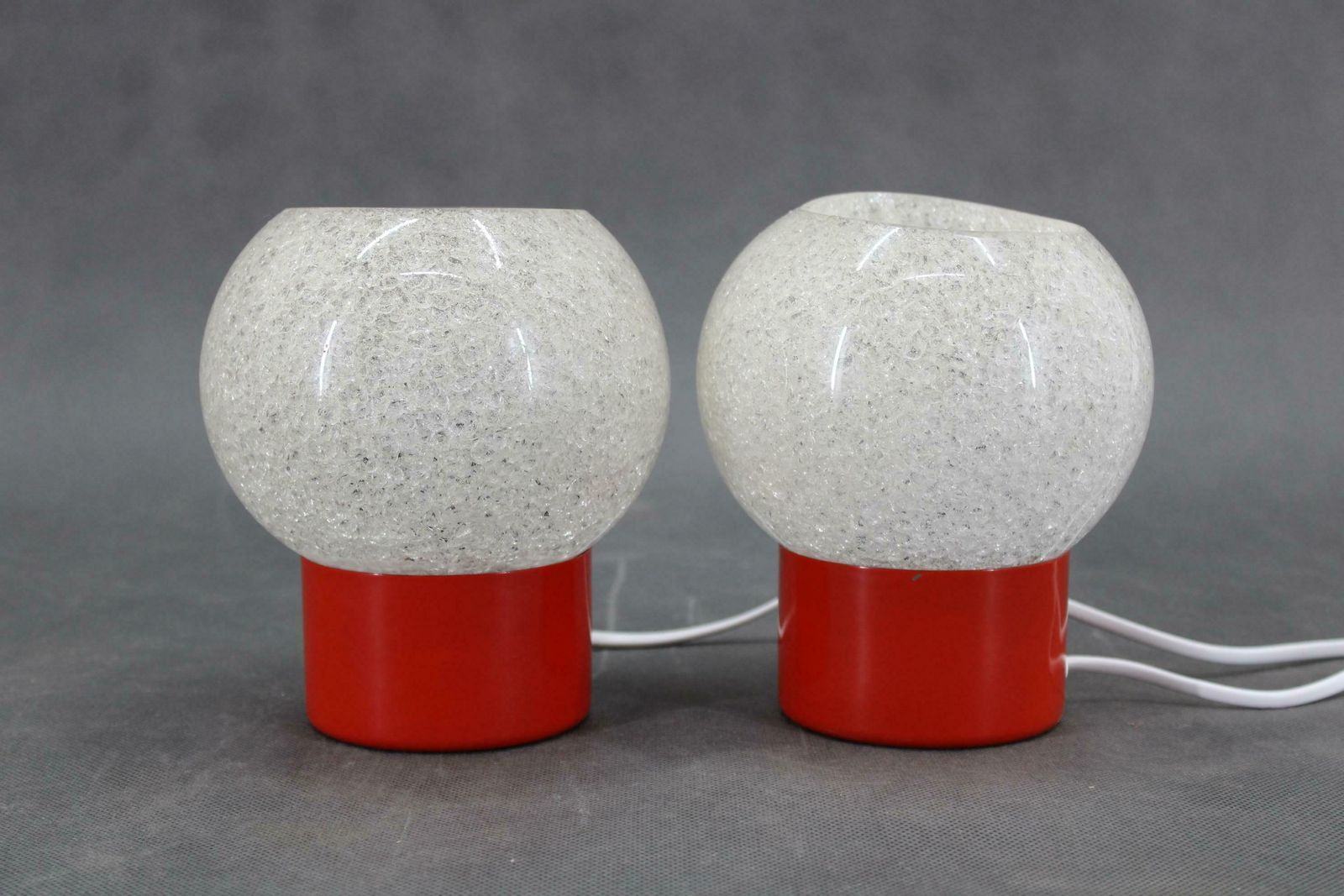1970s Pair Of Nightstands Lamps By Pokrok Zilina, Czechoslovakia photo furniture
