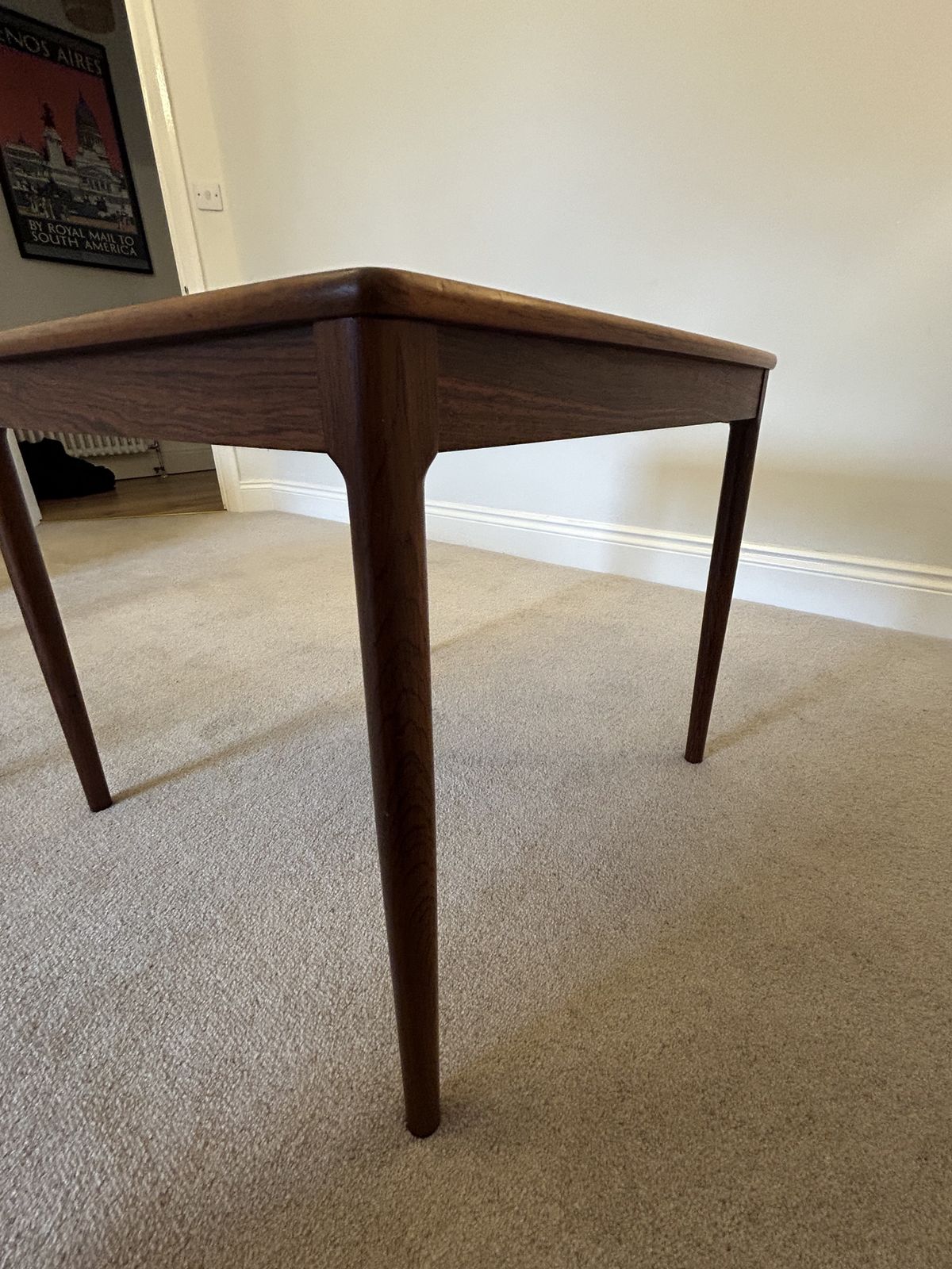 Vintage Rosewood Side Table By Yngvar Sandström For Seffle Möbelfabrik 1960s photo Furniture