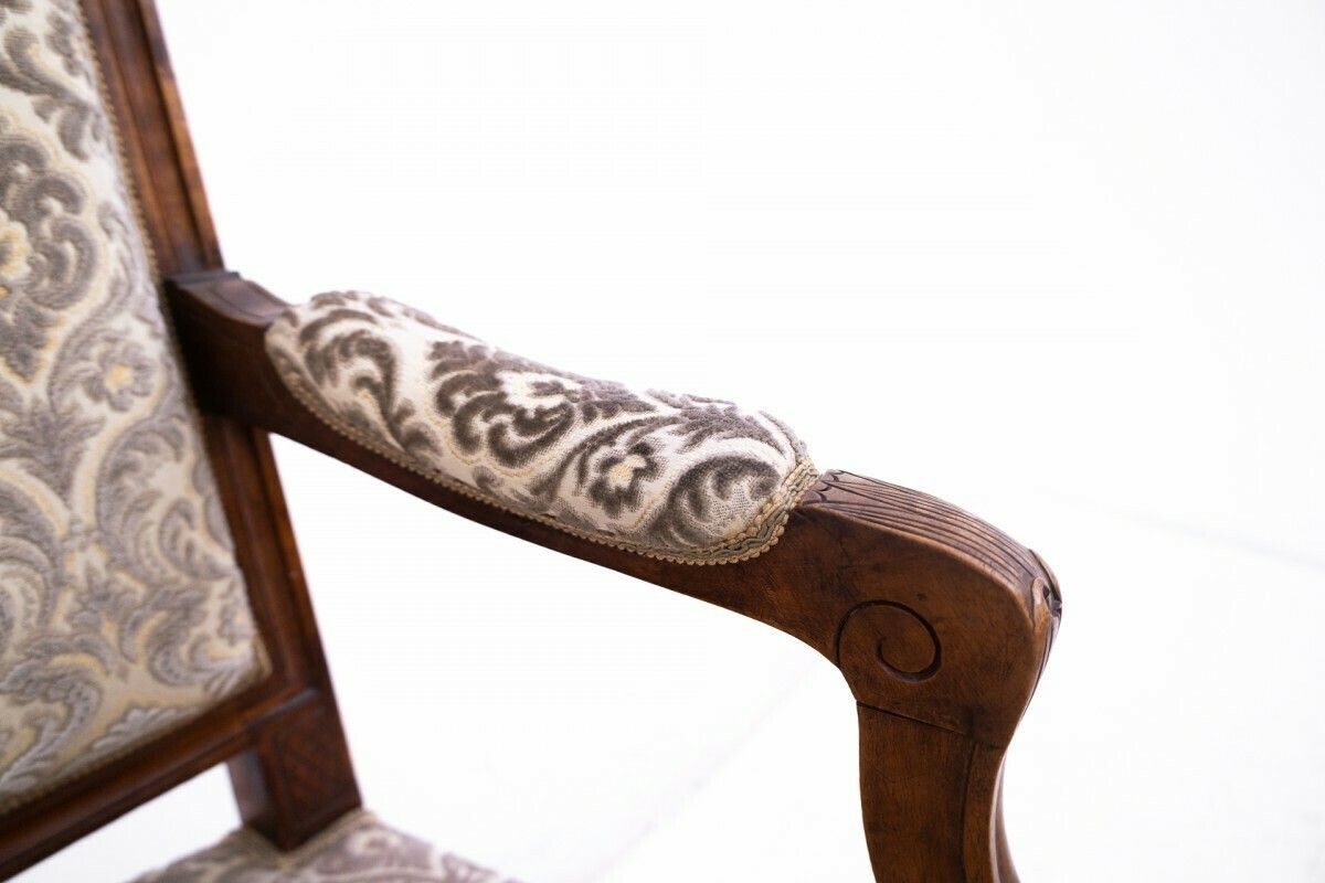 photo for sale Pair Of Antique Armchairs, France, Ca. 1900.