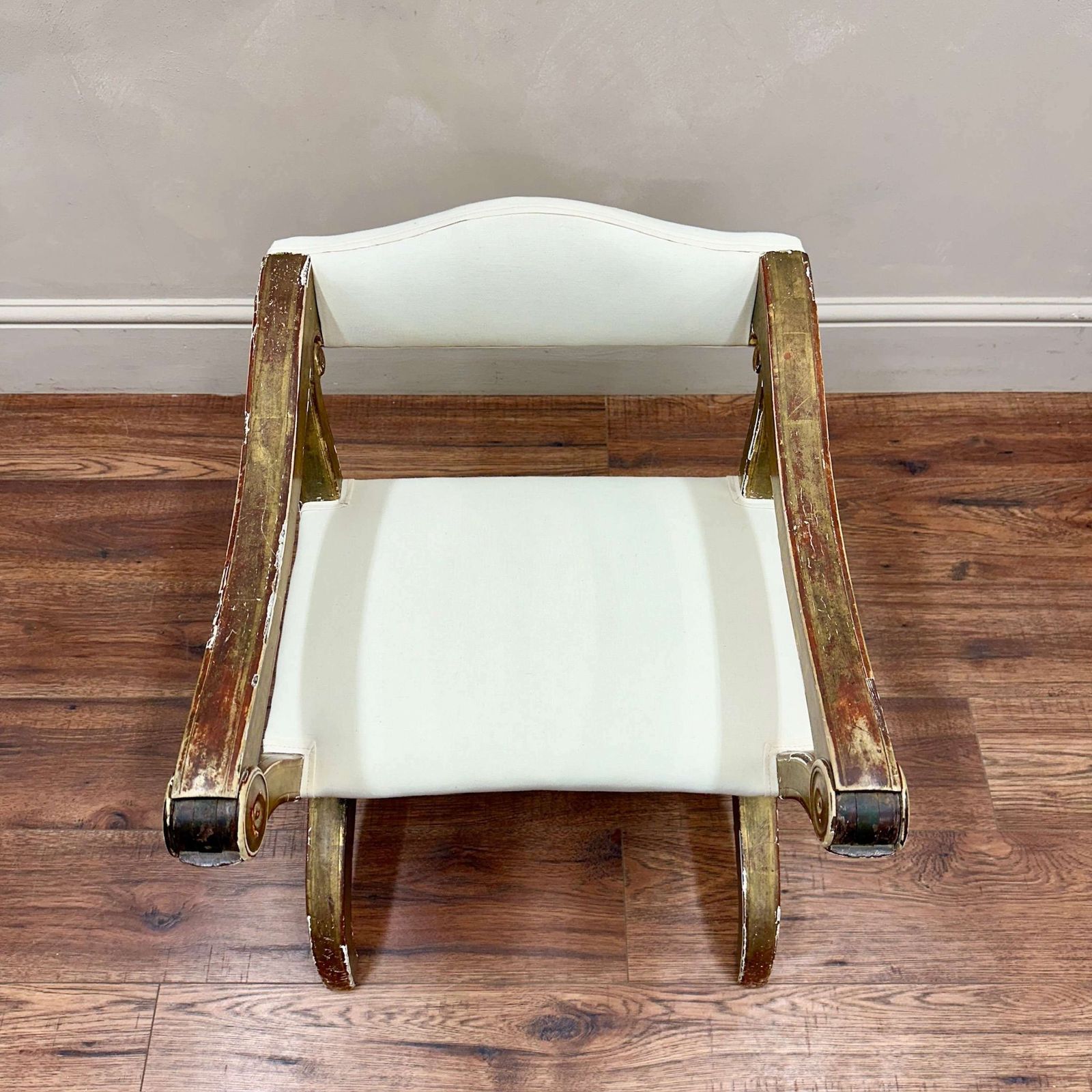 photo furniture 19th Century French Gilt Prayer Chair