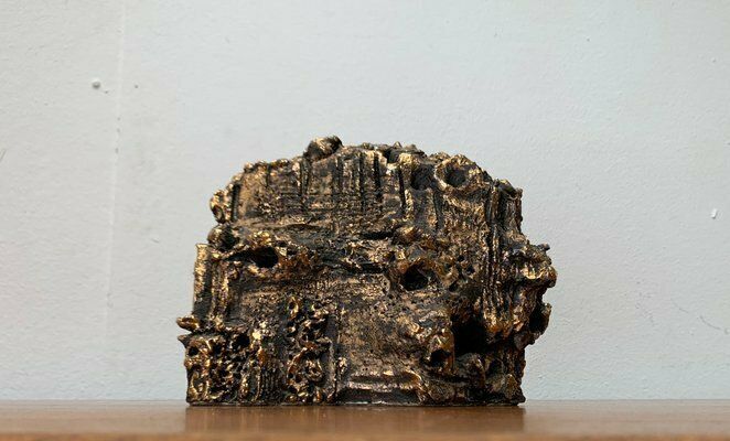 Herta Von Klot, German Brutalist Sculpture, 1960s, Ceramic photo furniture