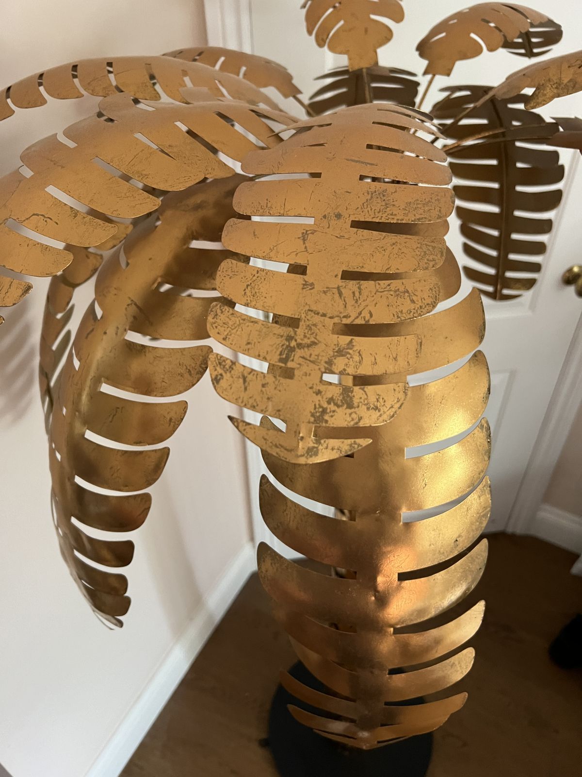 X2 Large Gold Palm Trees (Maison Jensen Style) £200 Each photo vinterior