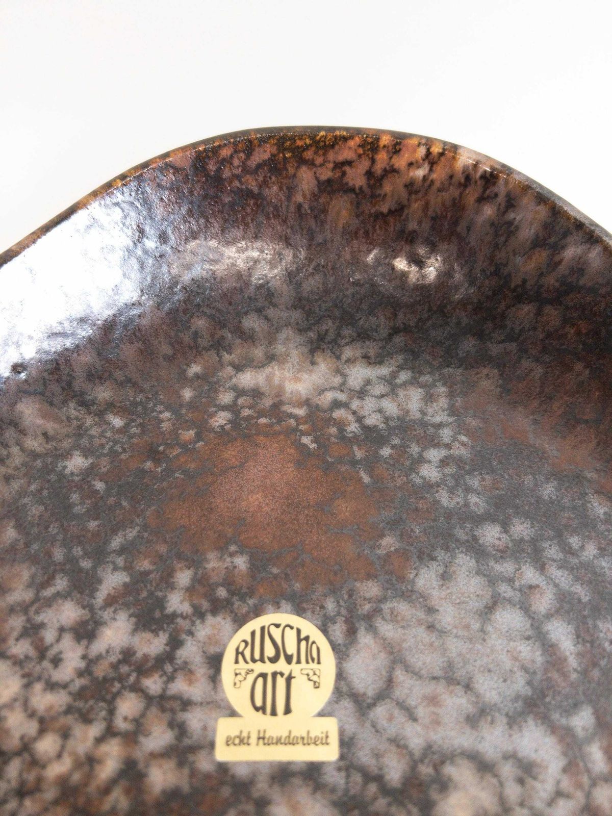 Ruscha Art Large Quadrifoglio Platter   West German Pottery   Ruscha With Original Sticker   Farmhouse Decor photo buy