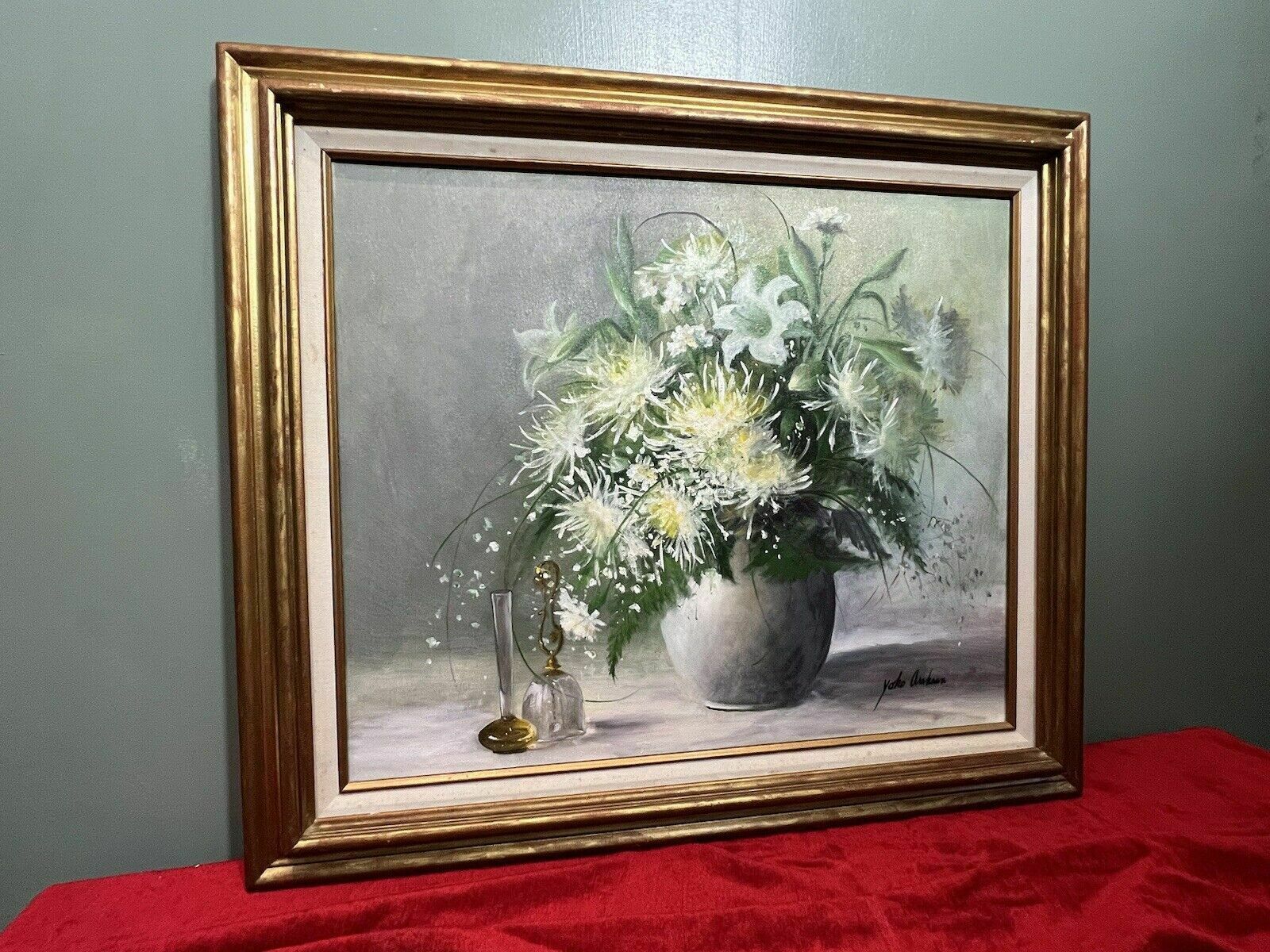650.0 Yoko Arakana Chrysanthemum Bouquet Still Life photo