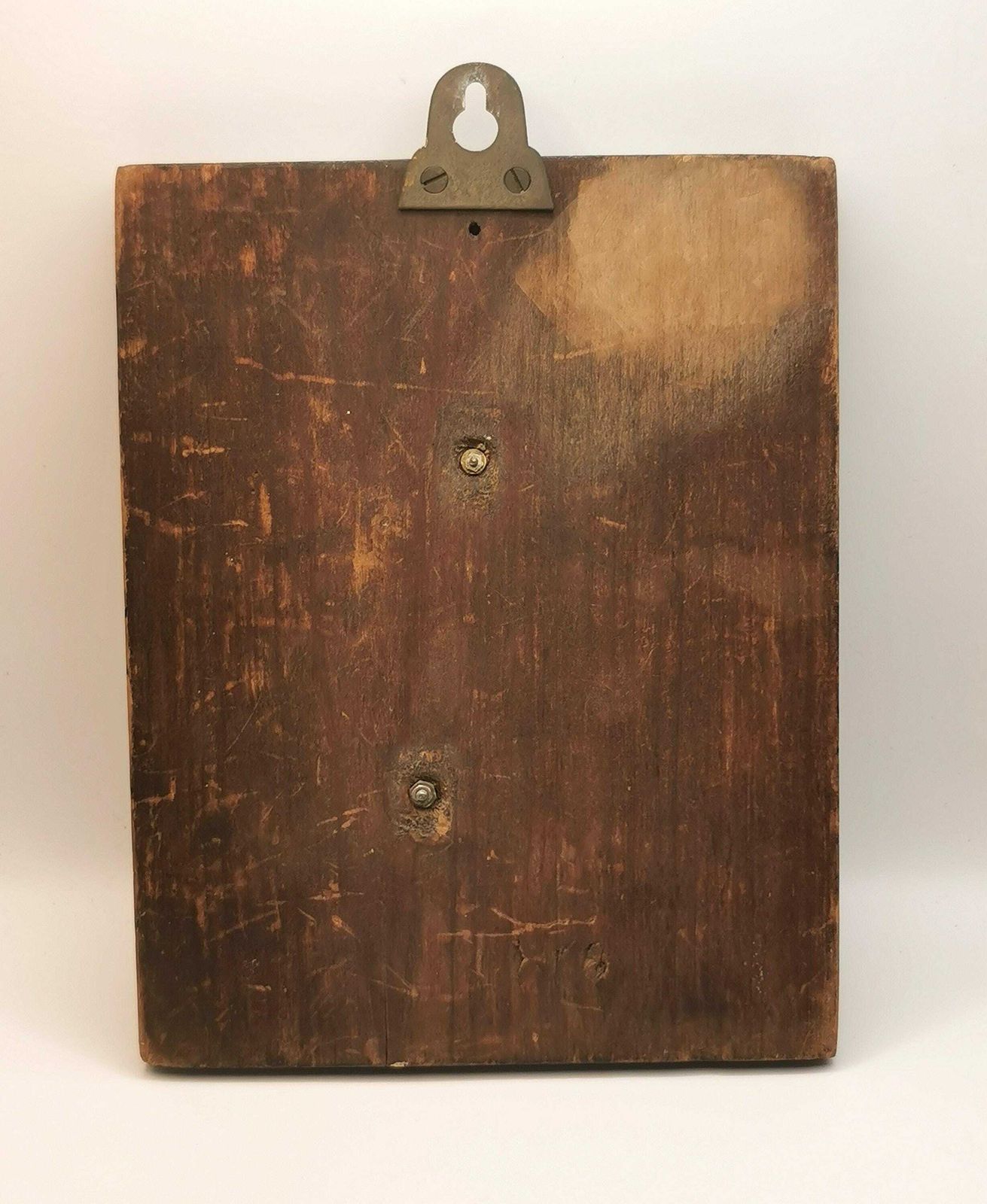 Antique Charles Dickens Plaque, Metal And Wood Sculpture photo buy