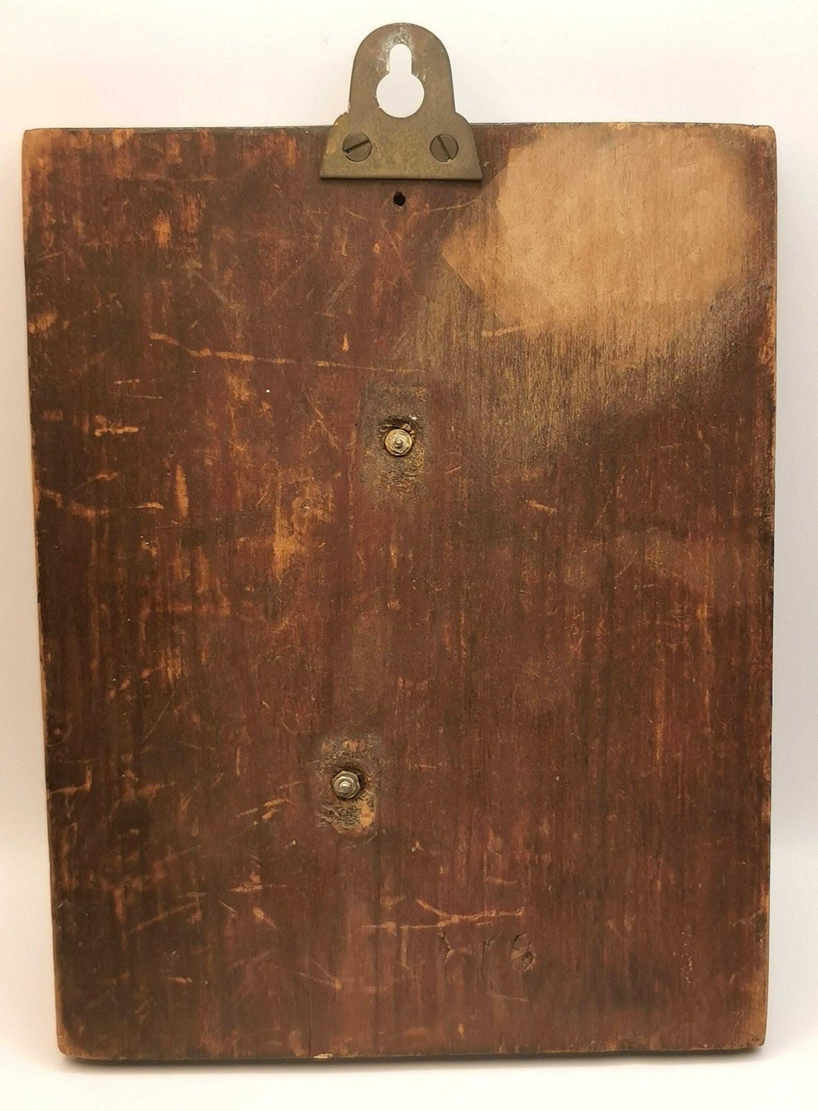 Antique Charles Dickens Plaque, Metal And Wood Sculpture photo vintage
