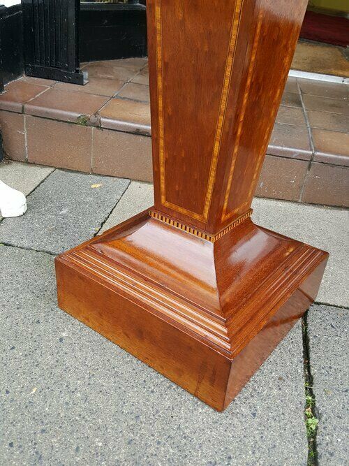 Edwardian Sheraton Style Mahogany Pedestal photo Home Decor