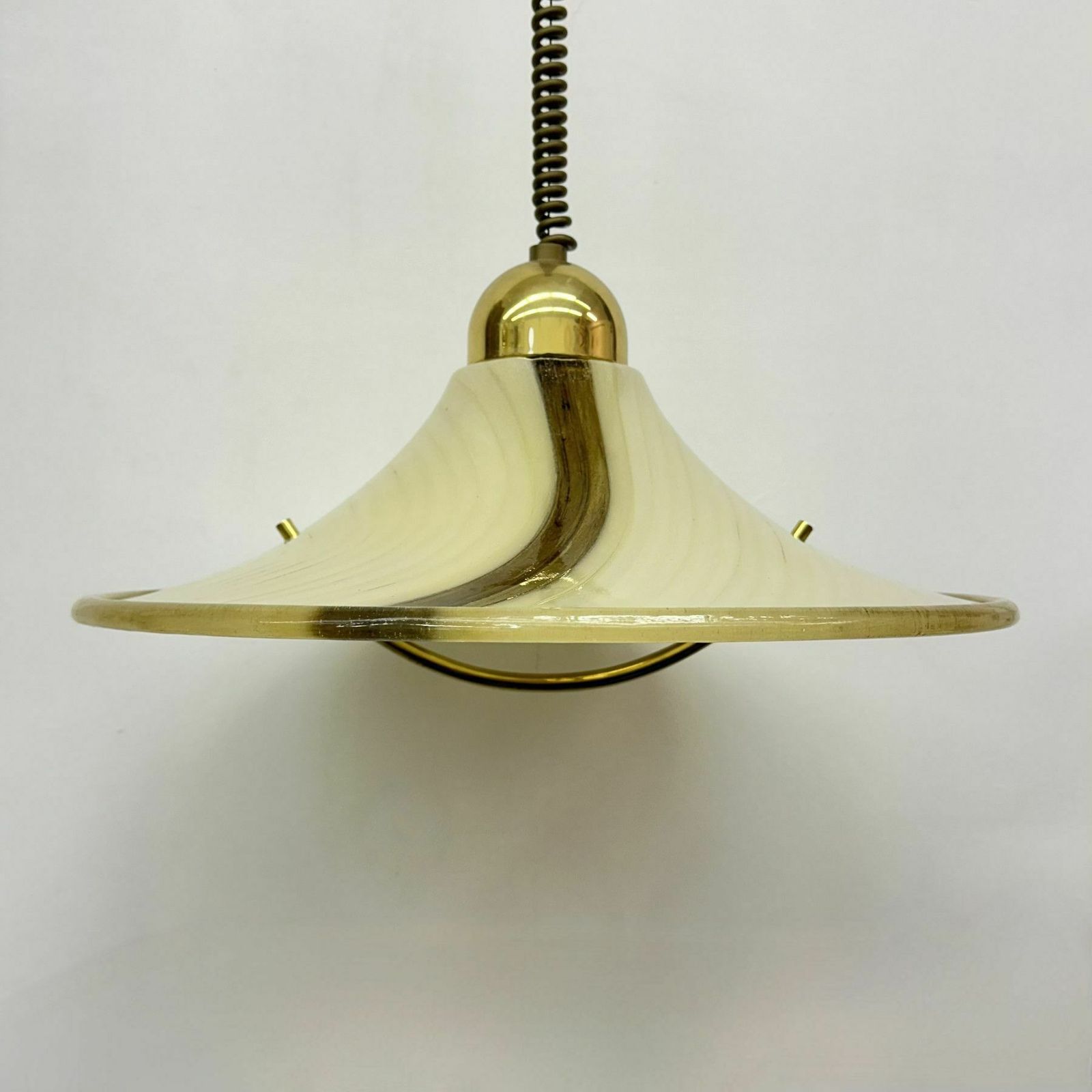 Mid Century Design Lucite , 1970s Hustadt Leuchten