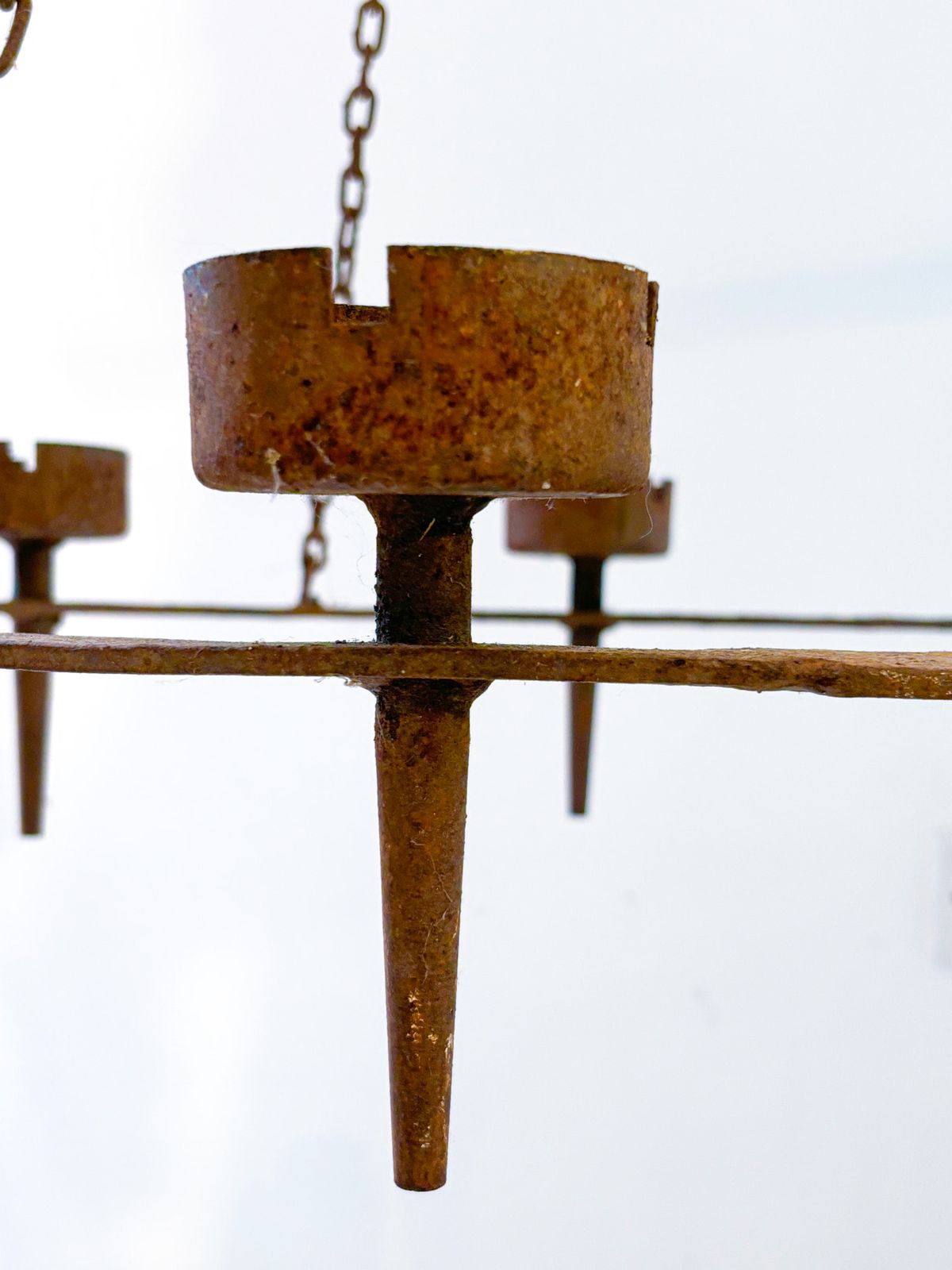 6 Arm Iron Chandelier photo furniture