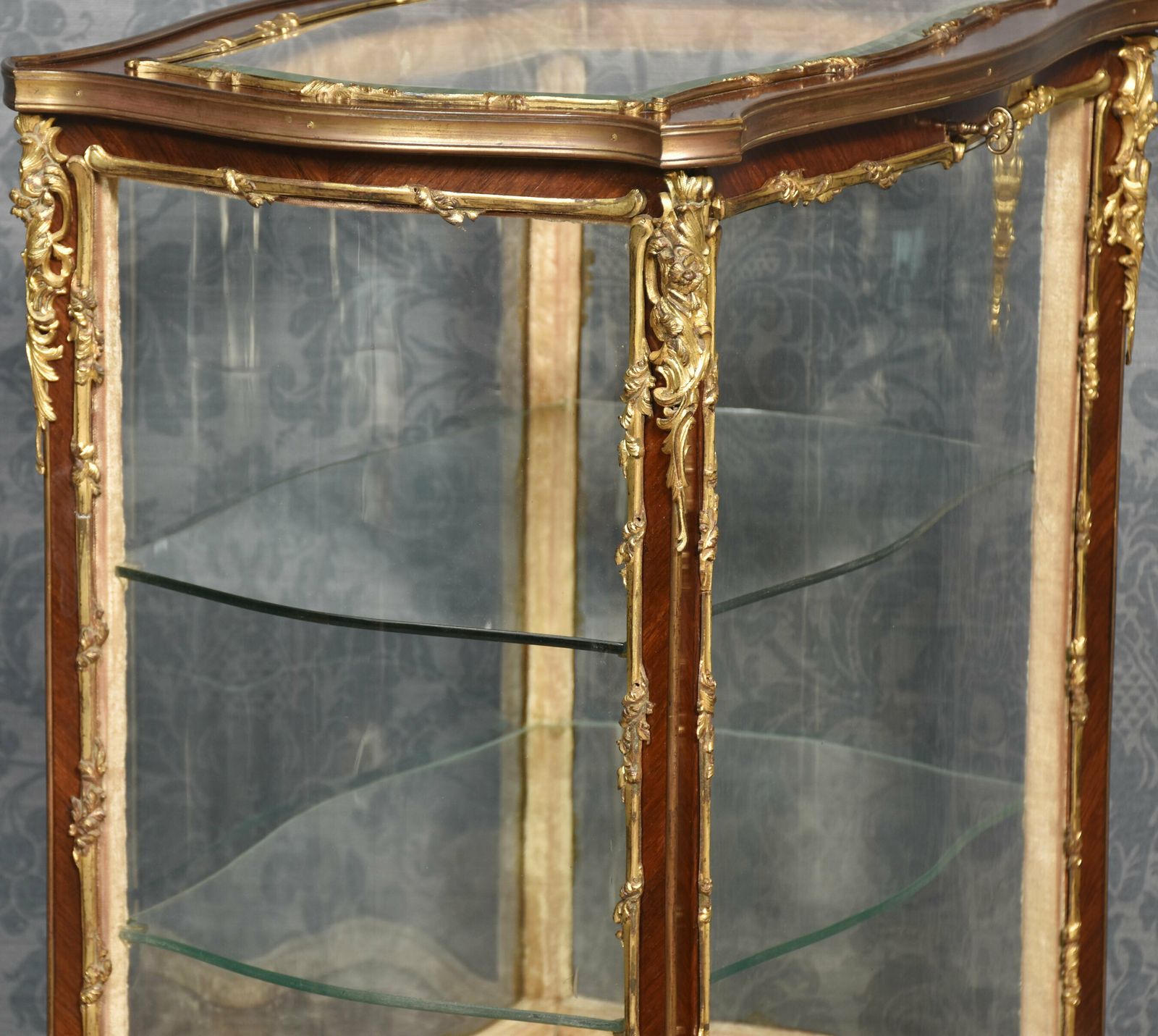 French Walnut Bijouterie Cabinet photo for sale