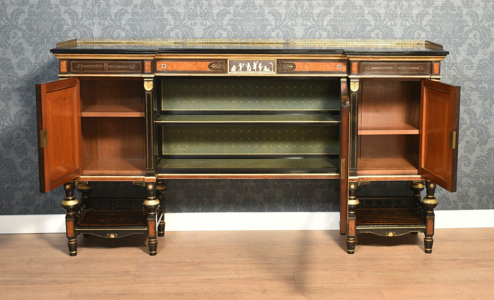 7740.0 English Coromandel Cabinet By Lamb Of Manchester photo