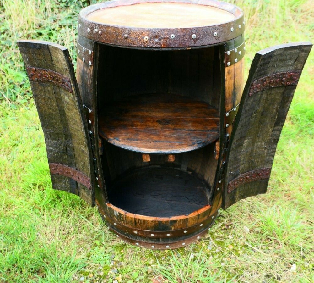 An Amazing Piece Made From A Scottish Oak Whiskey Barrel photo vinterior