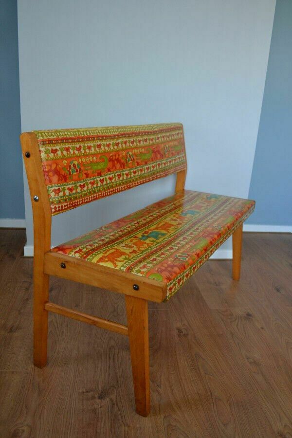 Mid Century Children's Bedroom Bench