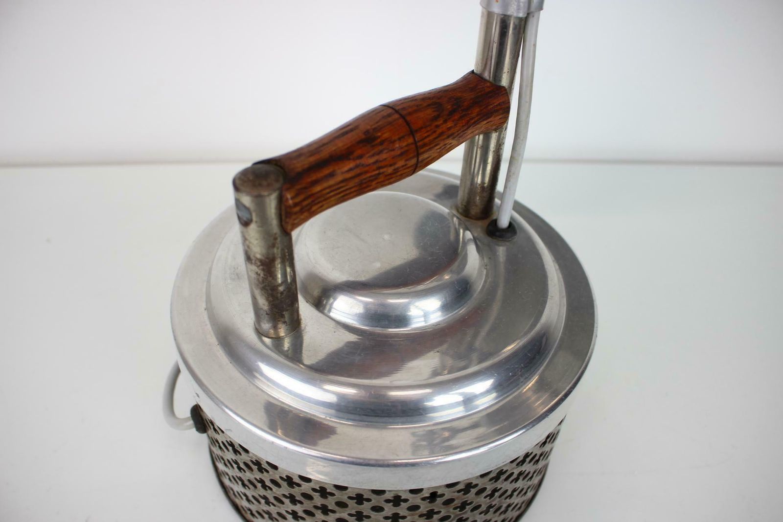 photo vinterior Rare Functionalist Table Lamp, Czechoslovakia, 1920's