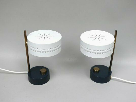 Bedside Table Lamps For Mategot, 1950s, France, Set Of 2 photo 8111.55