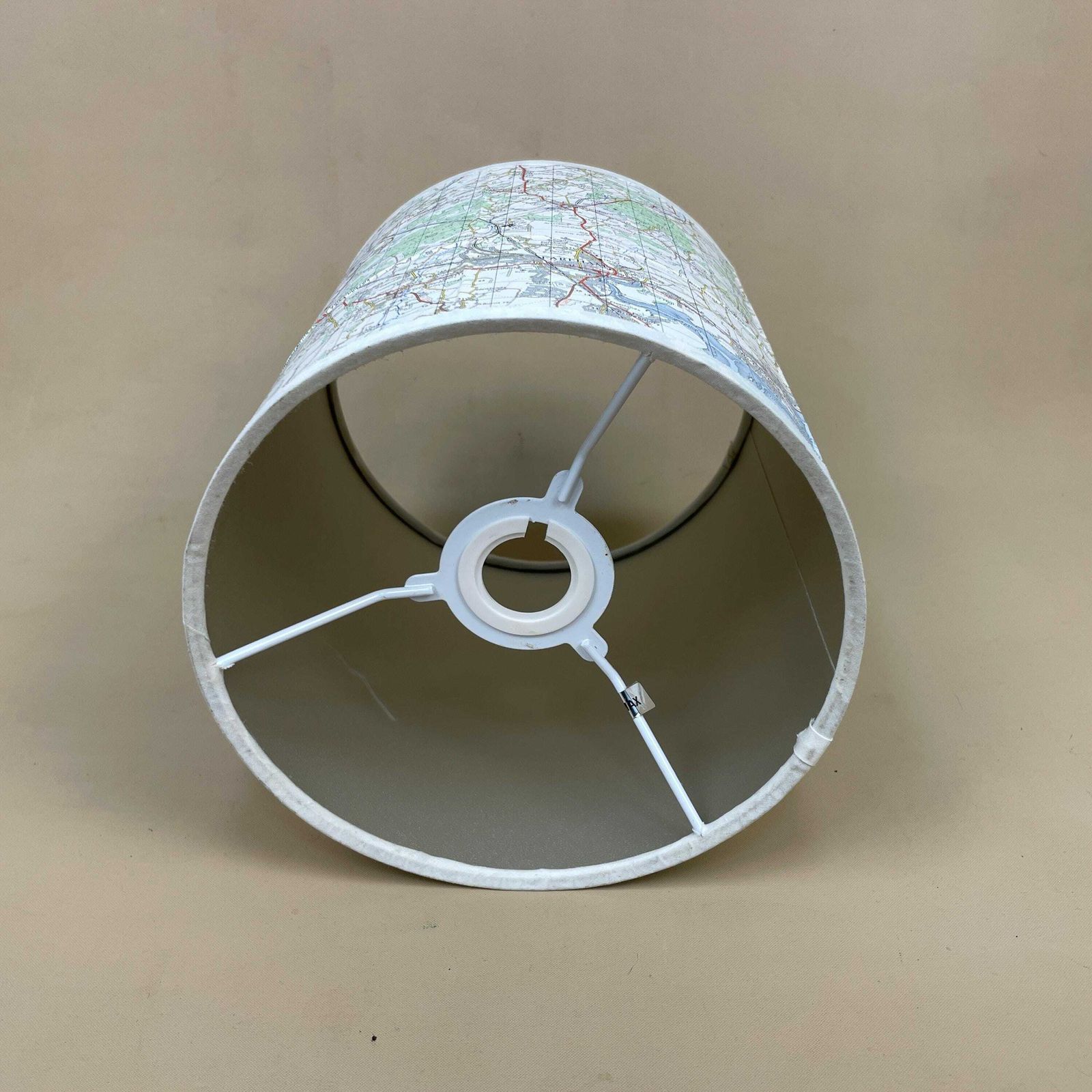 photo furniture Unique Map Shade Hampshire Uk Lampshade Cylinder Drum Blue Neutral Lamp Shade Bedroom Geography