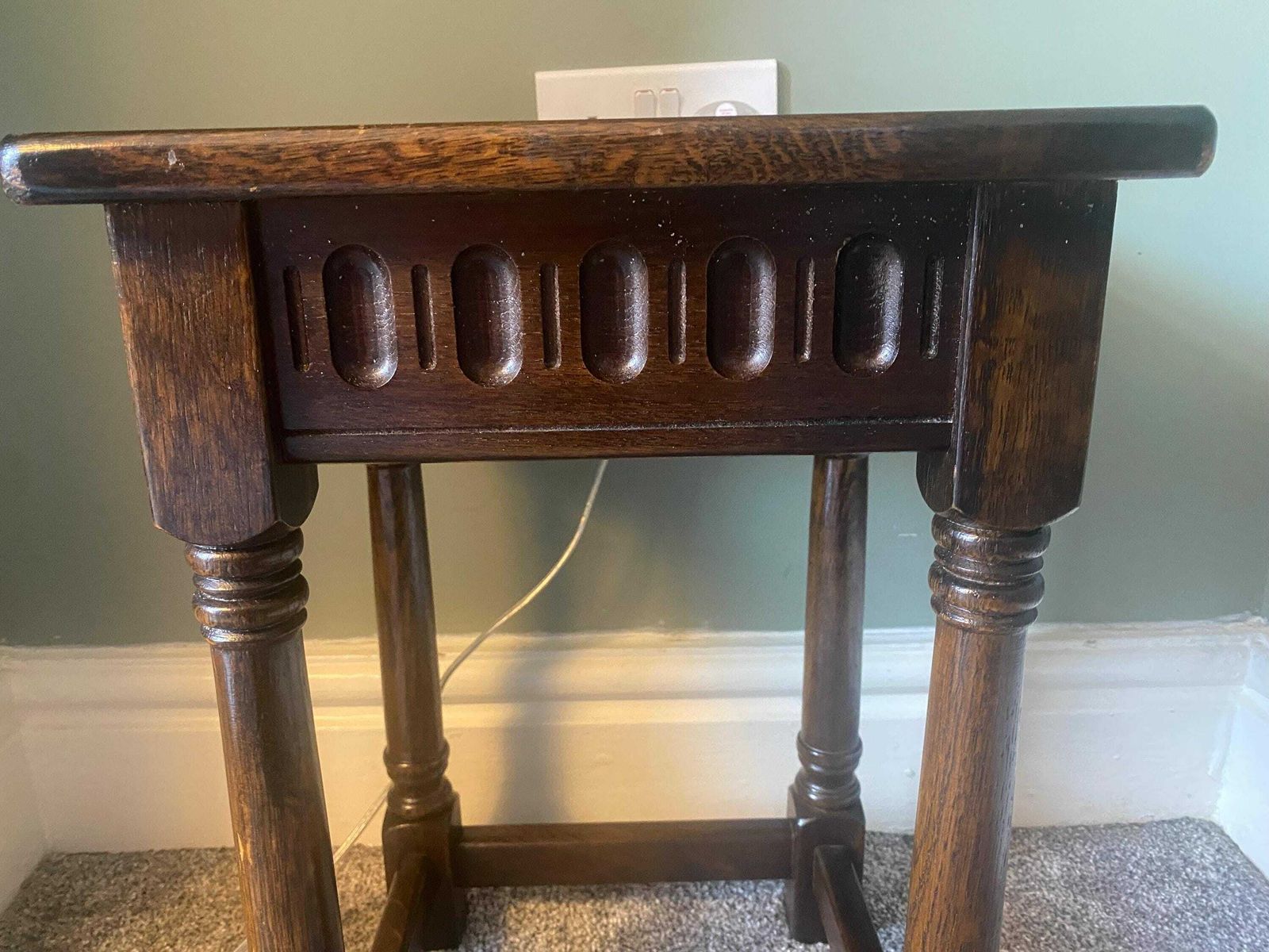 Antique Vintage Plant Stand, Side Table, Coffee Table, Occasional Table photo buy