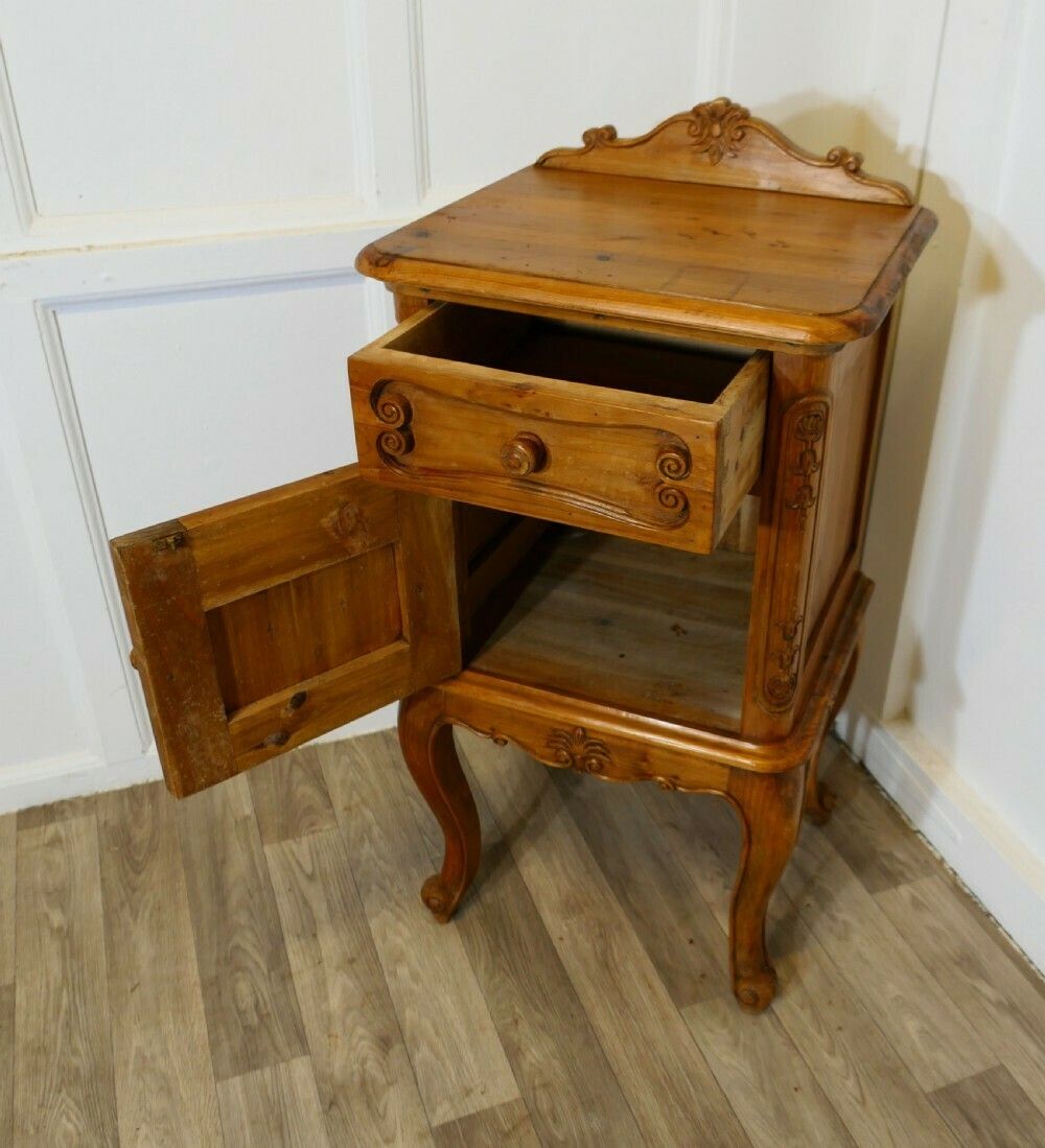French Rococo Style Side Or Bedside Cabinet photo for sale