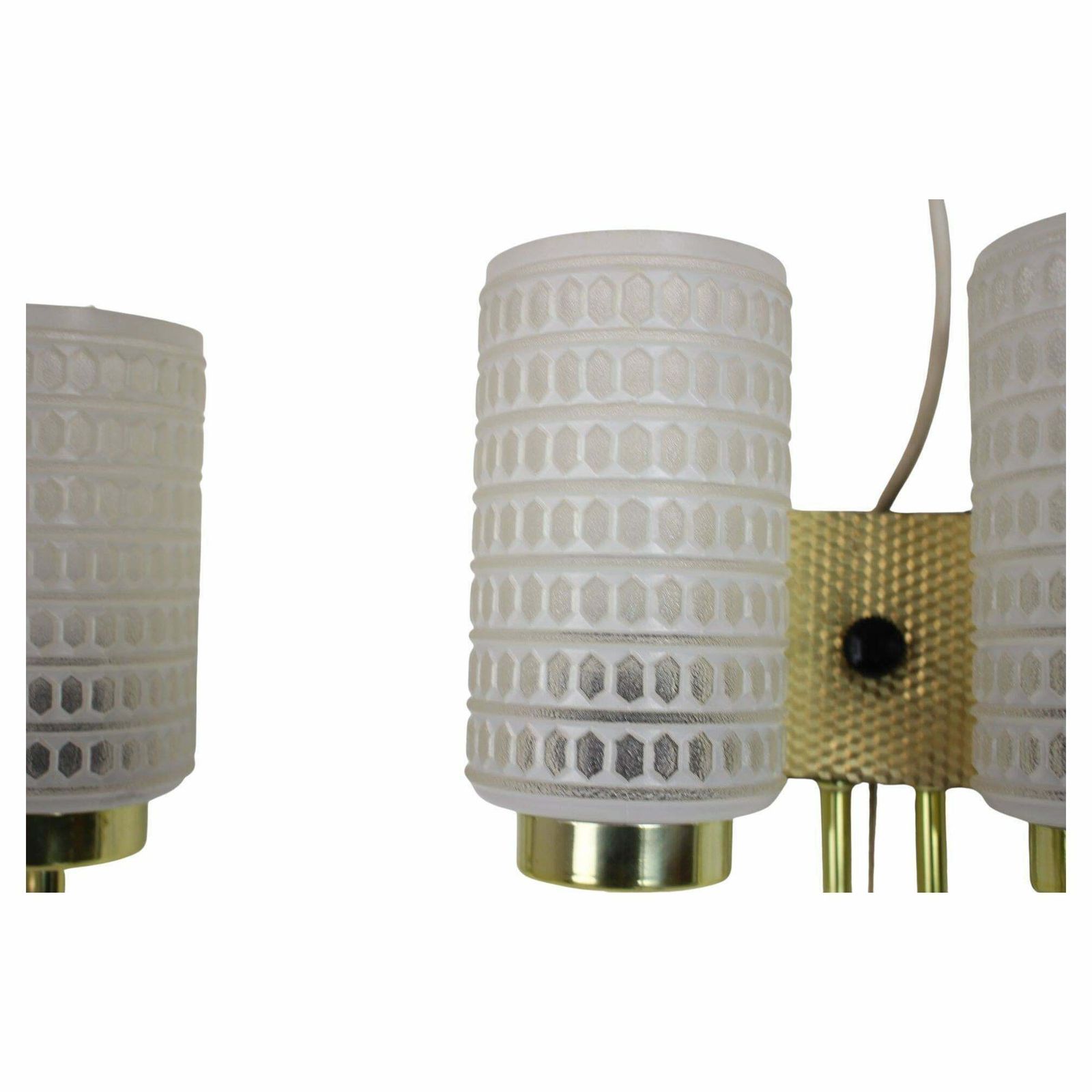 1970s Pair Of Two Wall Lamps With Glass Shades, Germany photo for sale