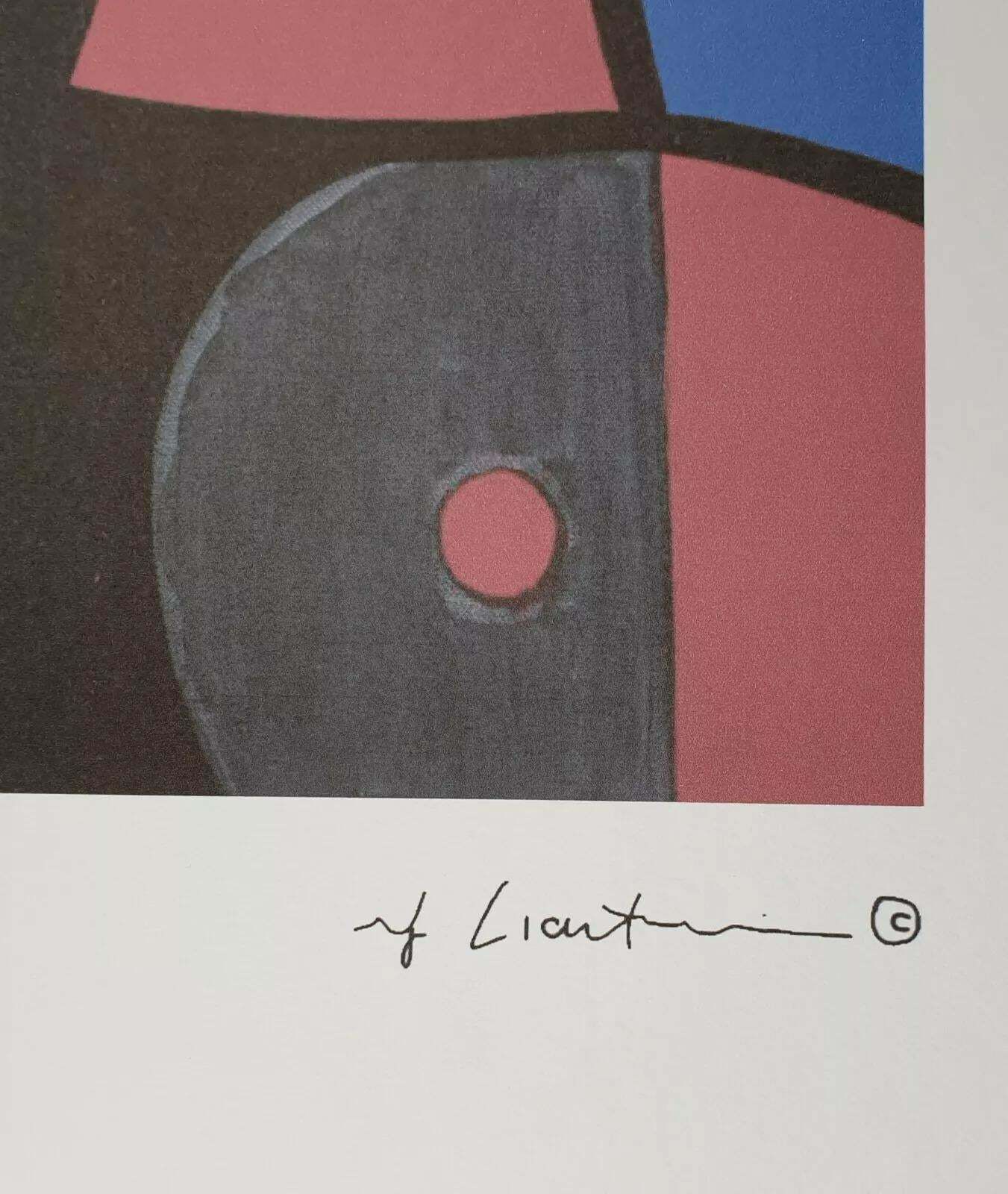 1980s Original Roy Lichtenstein "Despair" Limited Edition Lithograph photo Art