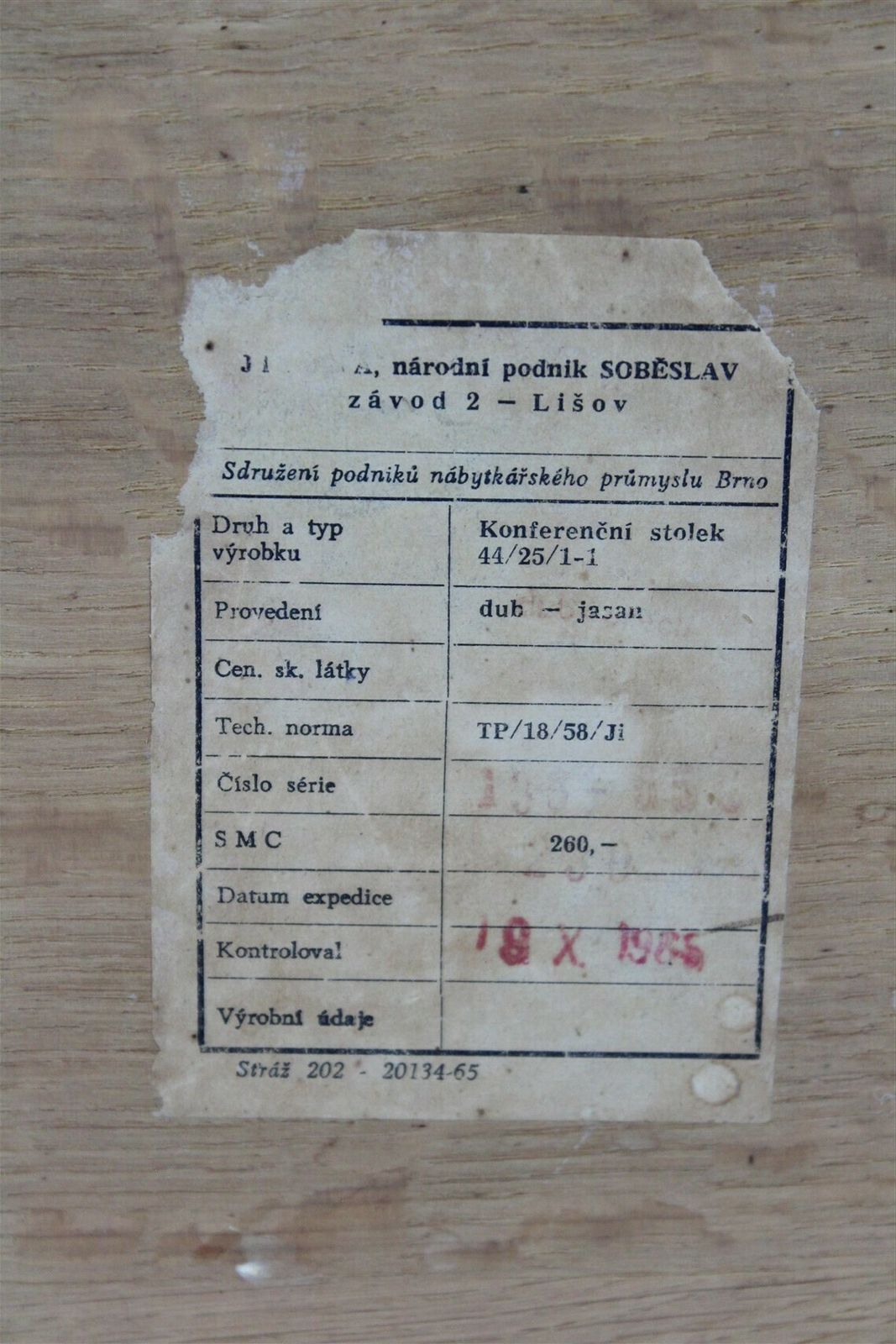 Vintage Coffee Table By Jitona, Czechoslovakia, 1960 photo for sale