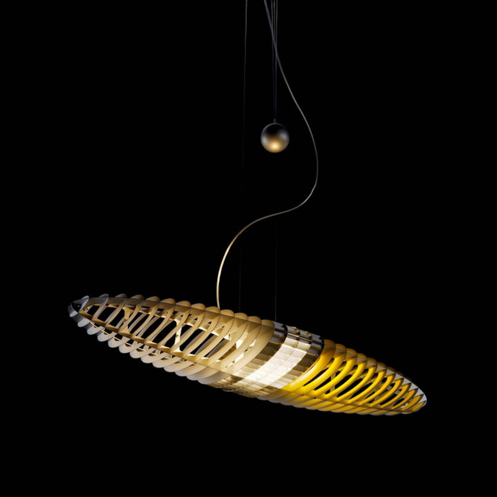 Futurist Titania Pendant Lamp By Alberto Meda & Paolo Rizzato   Luceplan Italy photo furniture