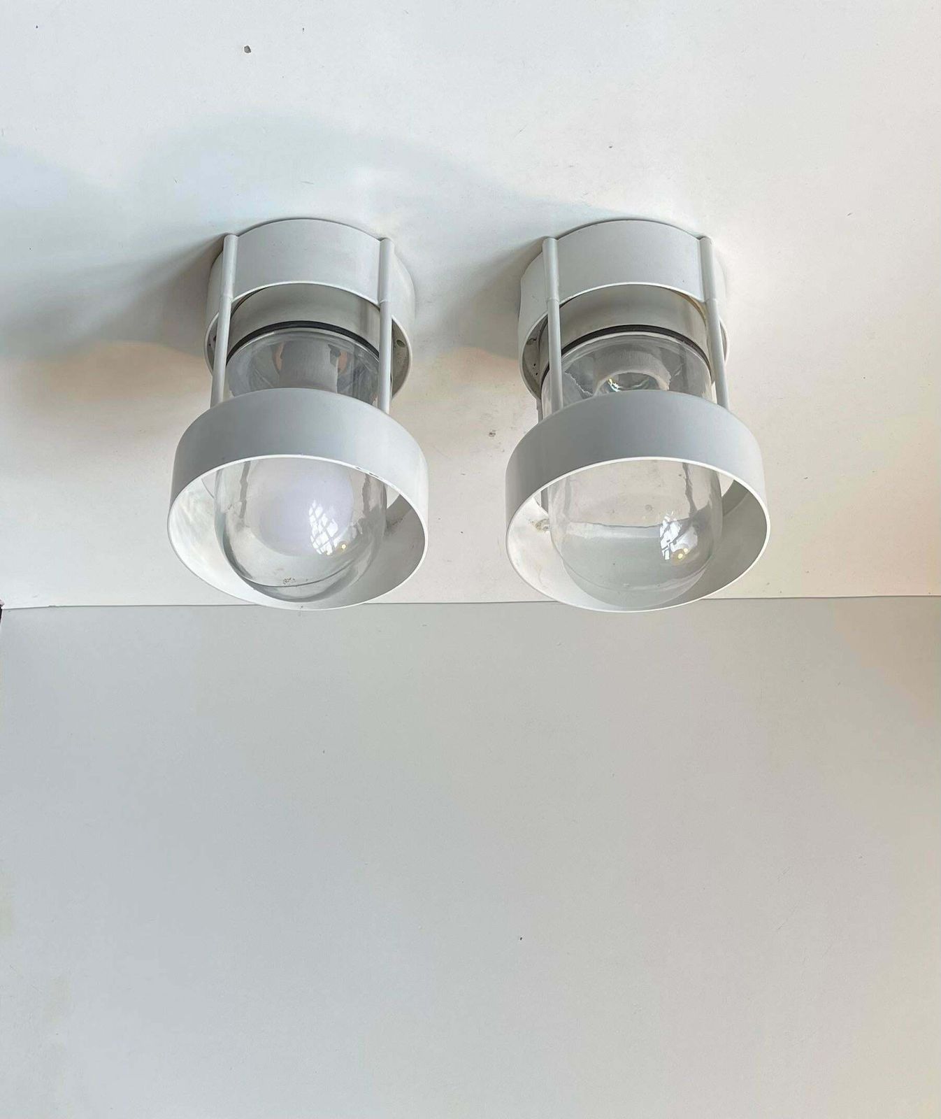 Louis Poulsen White Minimalist In Or Outdoor Ceiling Lamps By Jens Møller Jensen photo furniture