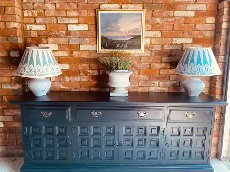 Black Spanish Sideboard photo furniture
