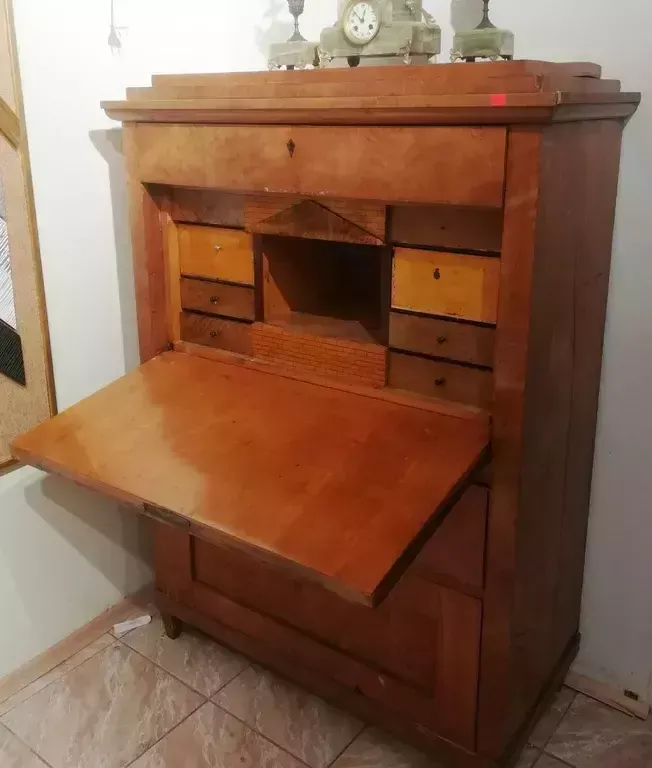 Biedermeier Style Secretary, 1800s
