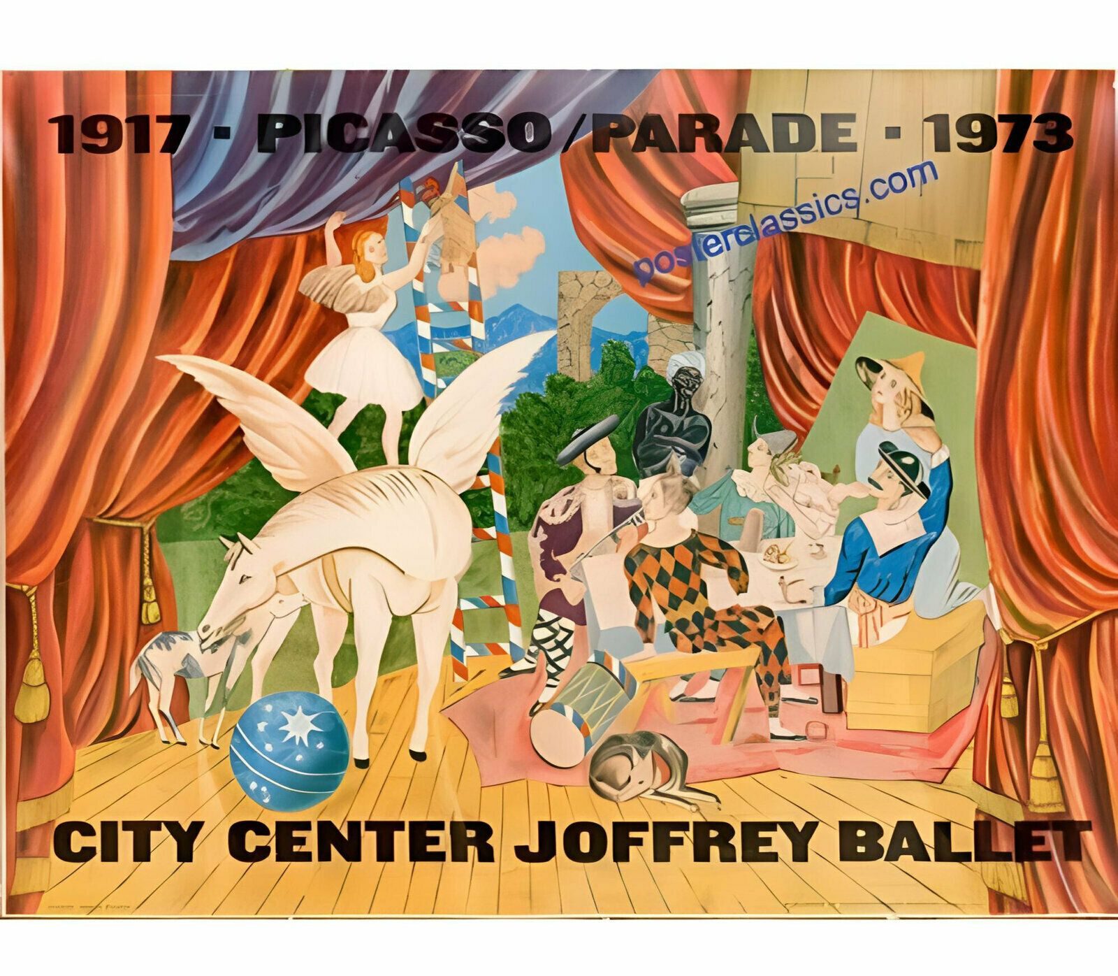 Pablo Picasso Parade For The Joffrey Ballet, 1973