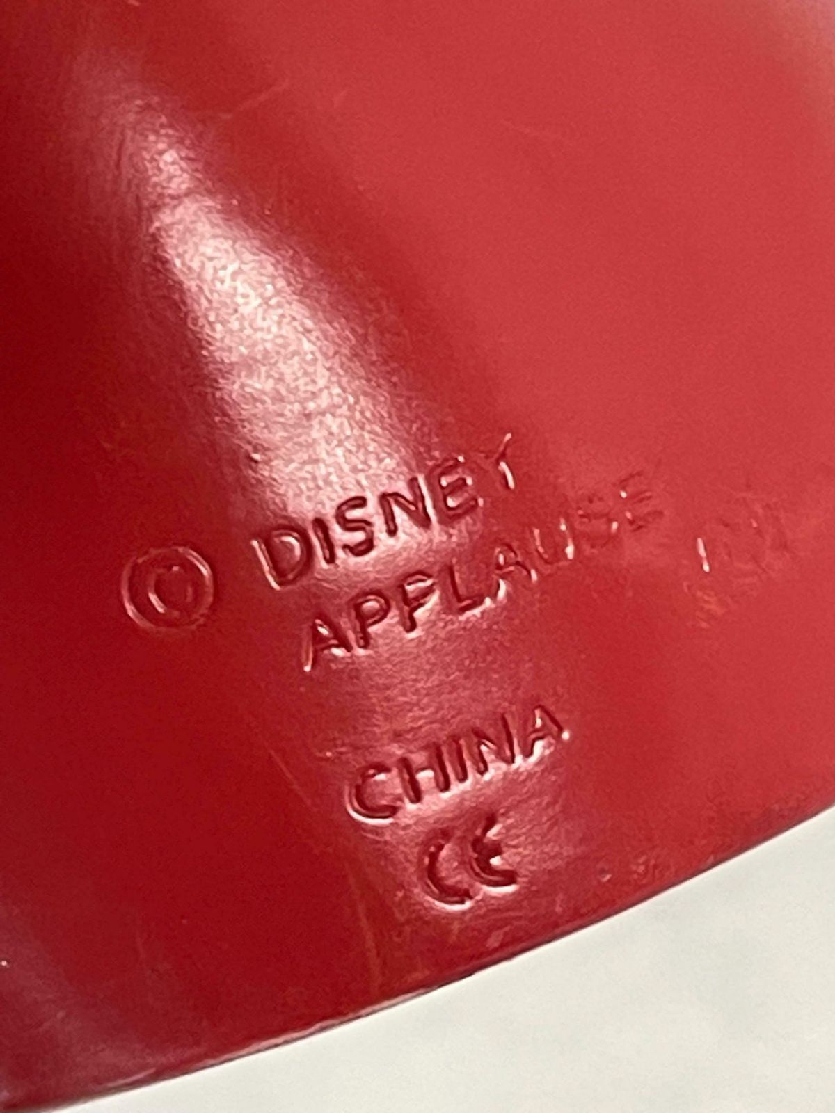 Disney Applause   Mickey Mouse Shaped Piggy Bank   Plastic   Marked, Licensed Product photo vinterior