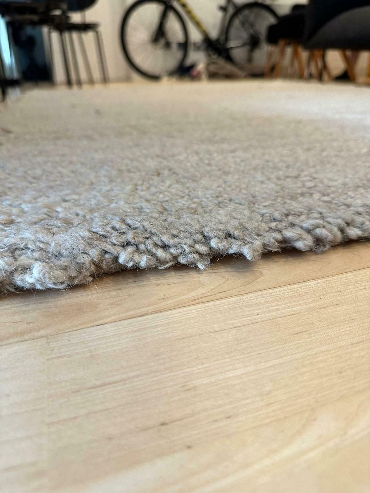 Ferm Living Shade Loop Rug (Wool, Beige)   200x300   Costs £1,000 New photo for sale