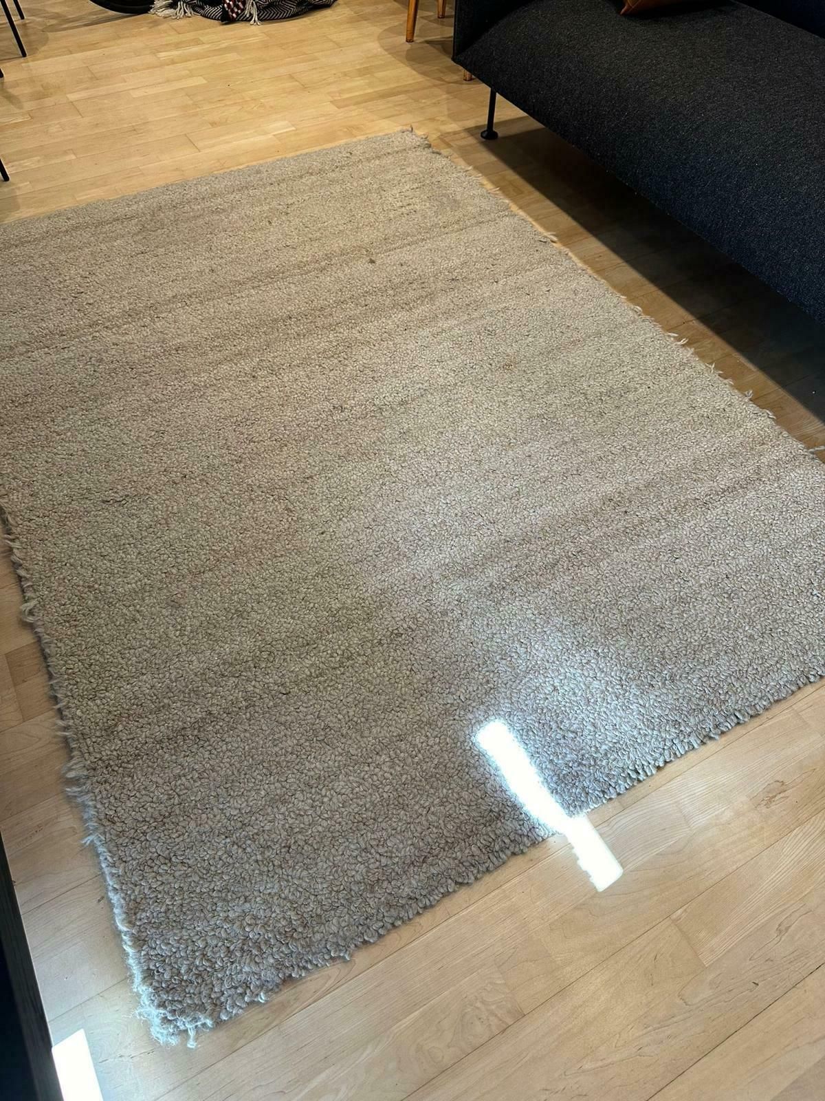Ferm Living Shade Loop Rug (Wool, Beige)   200x300   Costs £1,000 New
