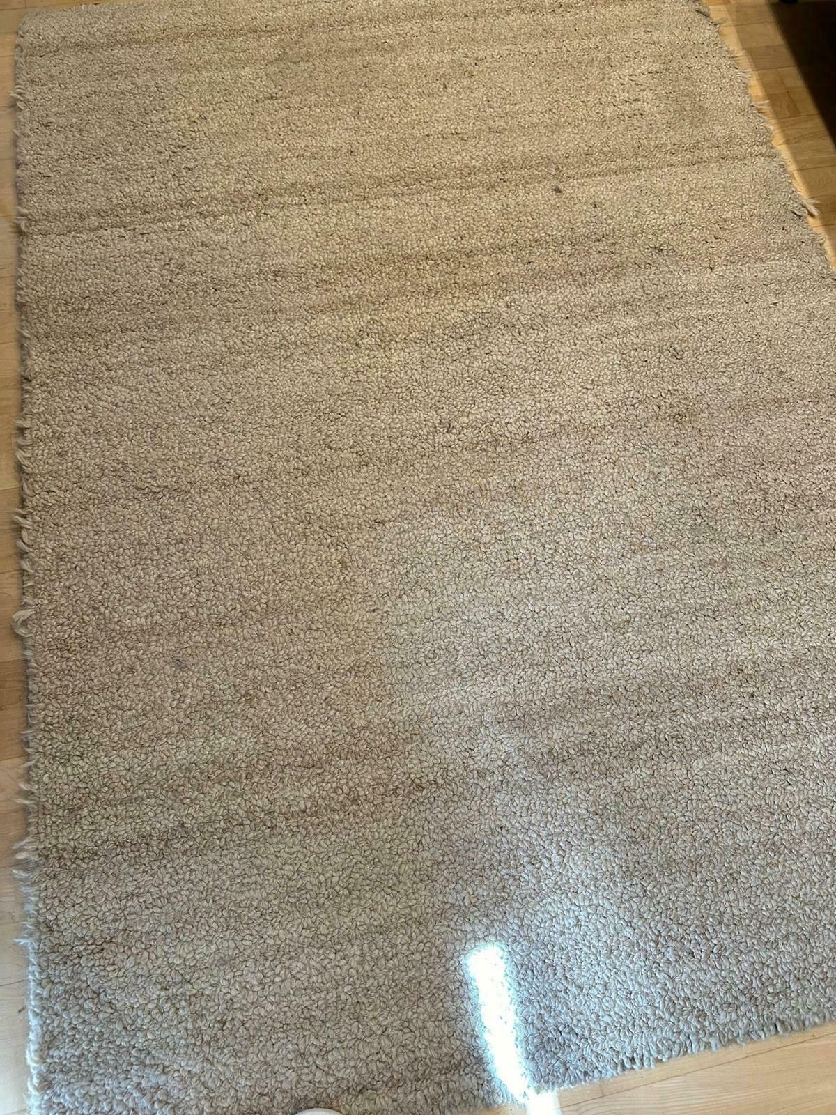 Ferm Living Shade Loop Rug (Wool, Beige)   200x300   Costs £1,000 New photo 300.0