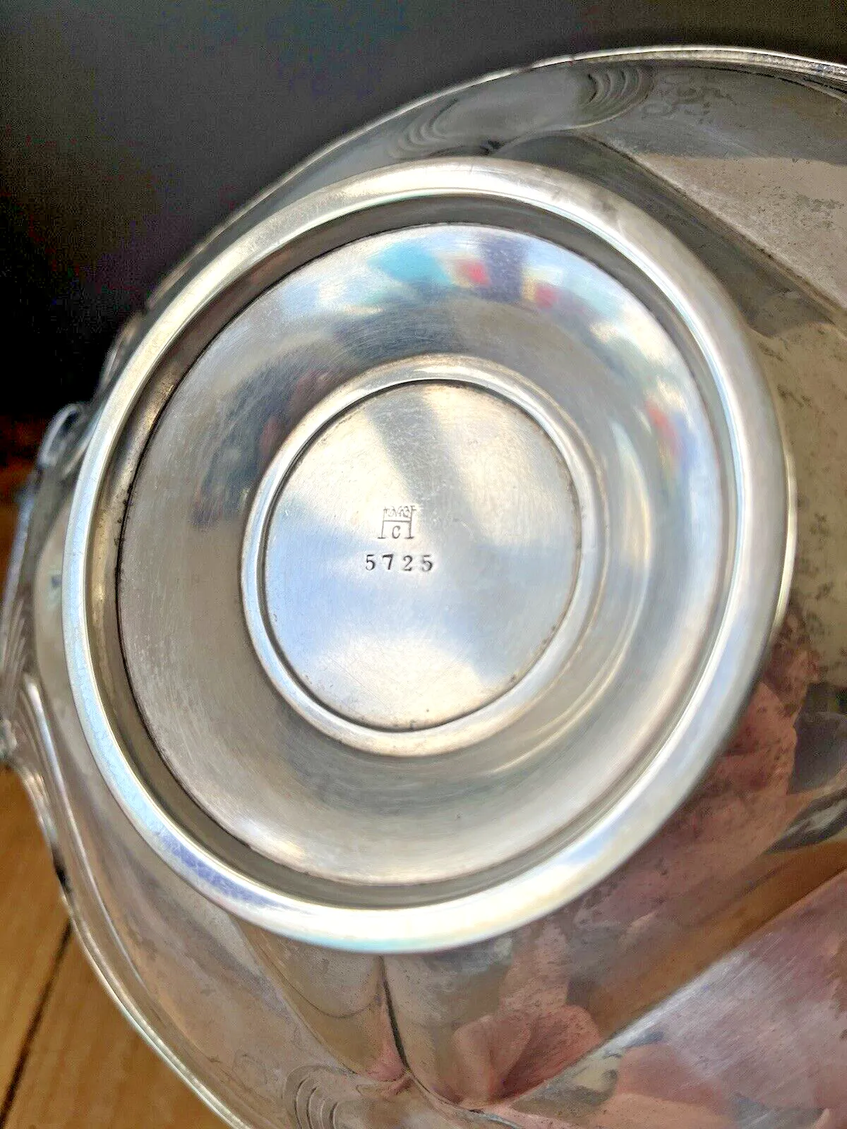 photo furniture Art Nouveau Wmf Orivit Pewter Jugendstil Pedestal Bowl Stand Tazza Dish