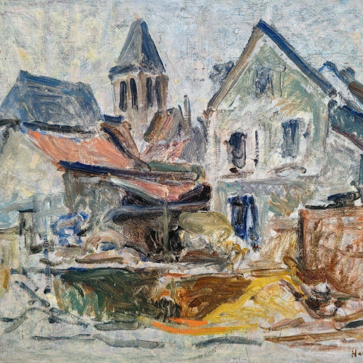 Henri Pailler 1876 1954, Triel Sur Seine photo Art