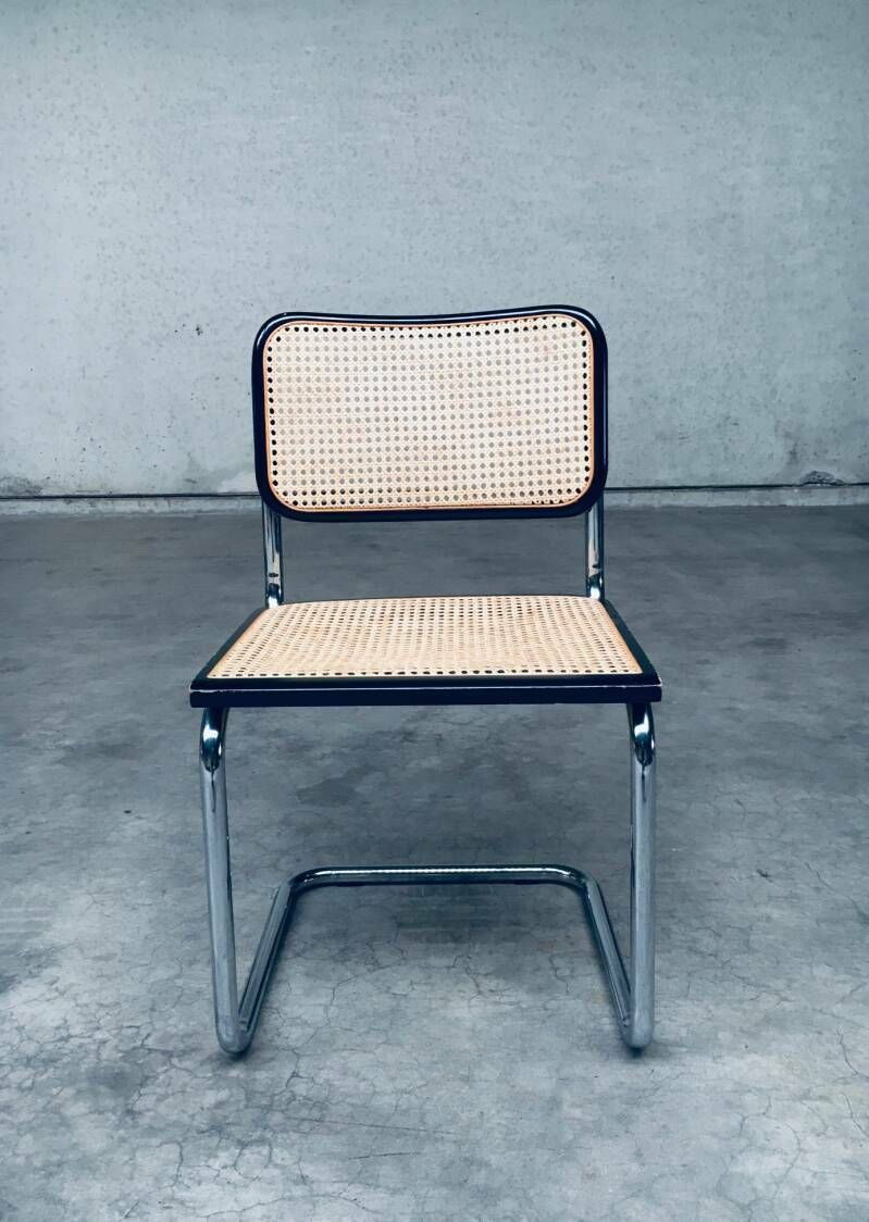 photo buy Bauhaus Design Cesca Eetkamerstoelen Set, Italië Jaren 1980