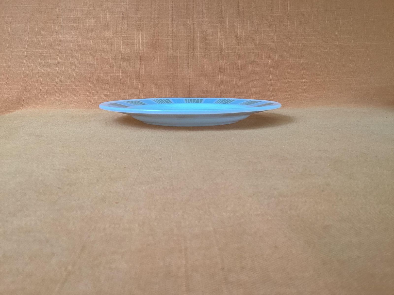 photo furniture Jaj Pyrex Matchmaker Salad Plates In Blue And Green (Set Of 6), 1960s Jaj Matchmaker Salad/Dessert Plates, Retro Matchmaker Plates, 8.5”