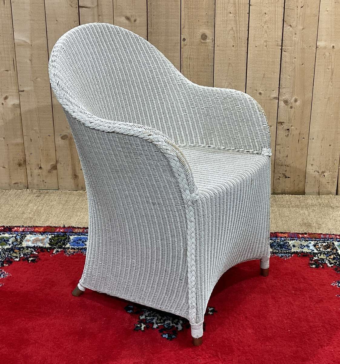 Lloyd Loom Armchair By Vincent Sheppard photo for sale