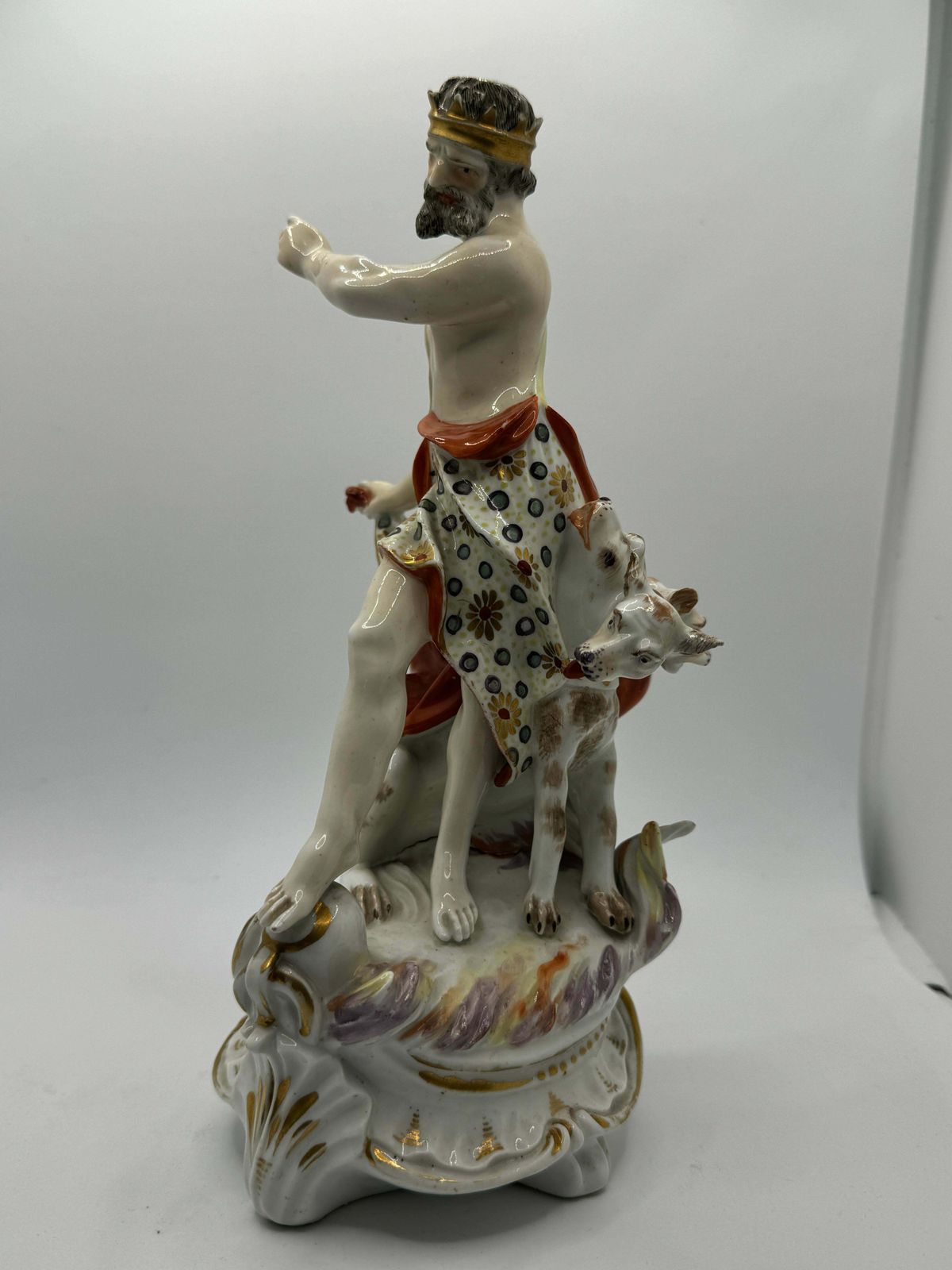 18th Century Derby Porcelain Figure Group Of Pluto And Cerberus photo furniture